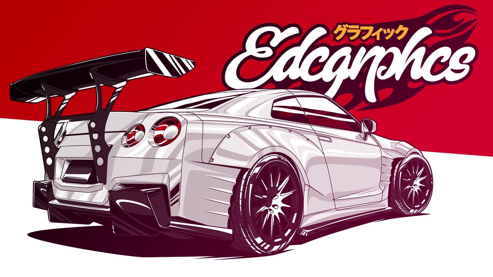 food and drink, travel, sign, JDM, car, white color, text, convertible, no people, Nissan GT-R, sports car, business, render, mode of transportation, outdoors, HD Wallpaper