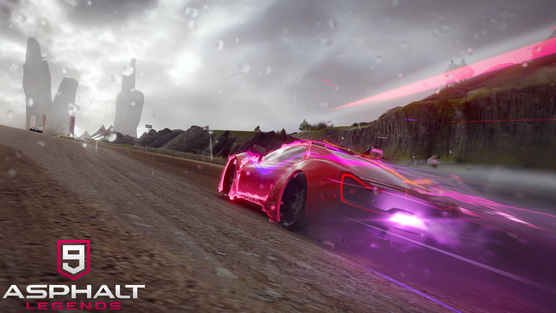 Asphalt 9: Legends, 1080P, Racing, Red Car, Video Game, Sport Car, HD Wallpaper