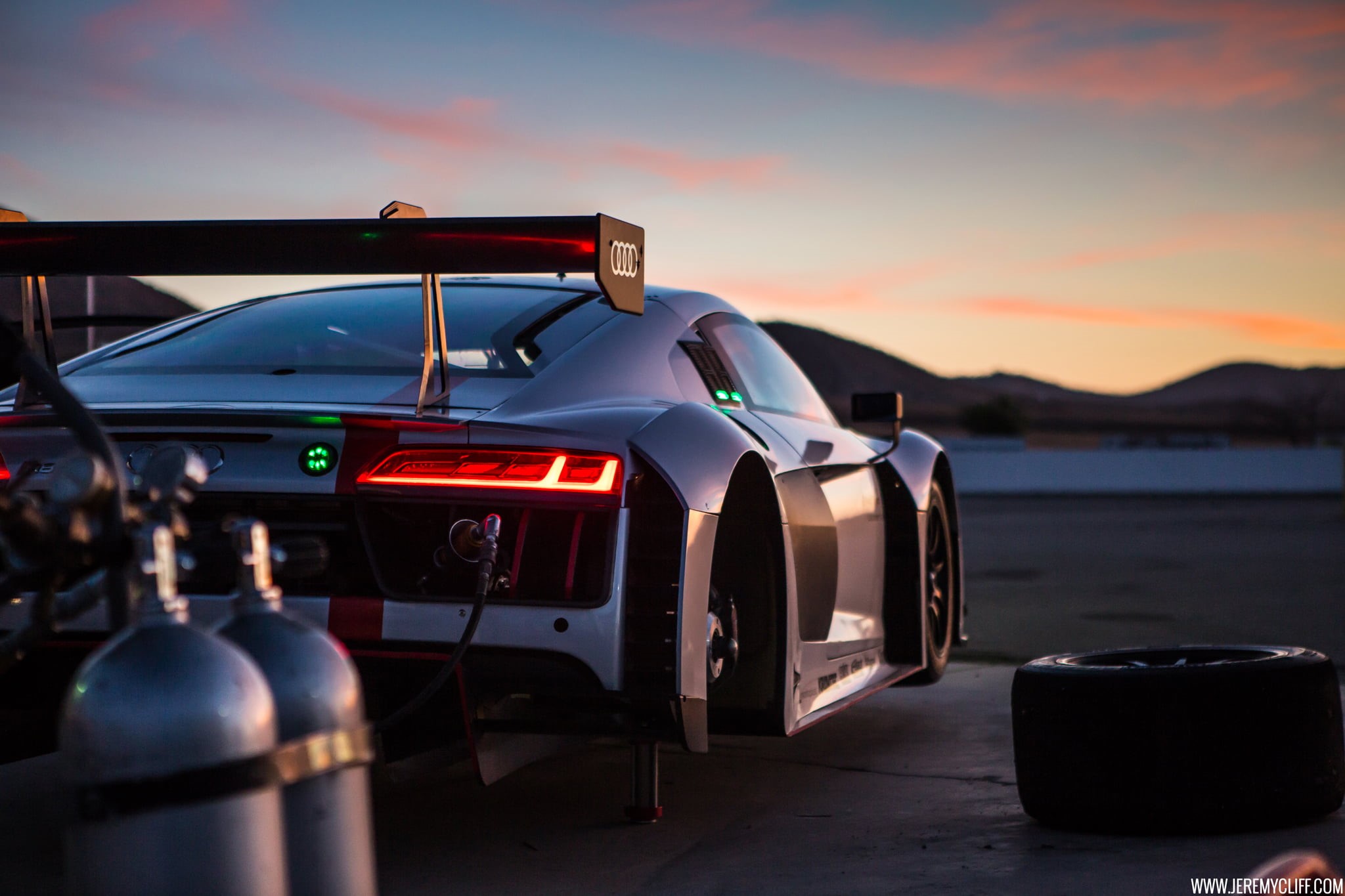 1080P, tail light, Le Mans, race tracks, Audi R8 LMS, race cars, HD Wallpaper