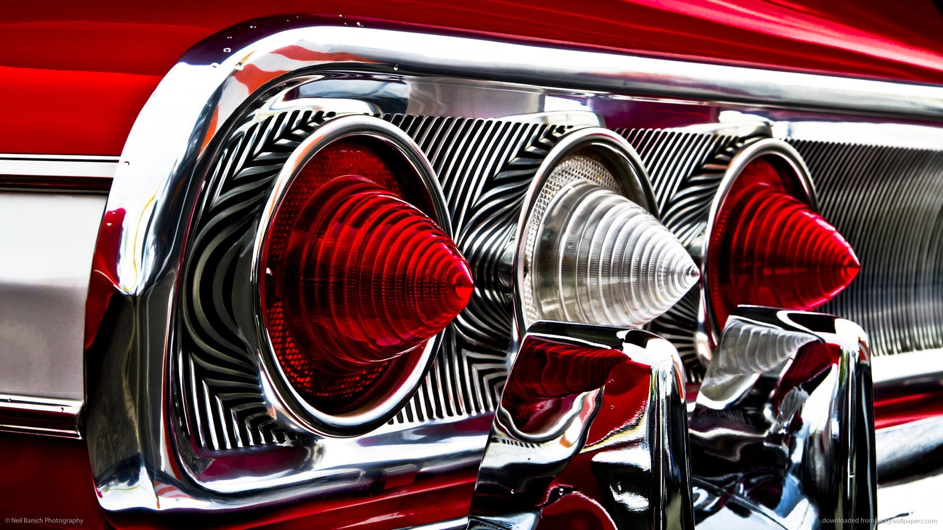 red, car, tail, classic, light, hot, rod, hd, cars, 1080P, HD Wallpaper