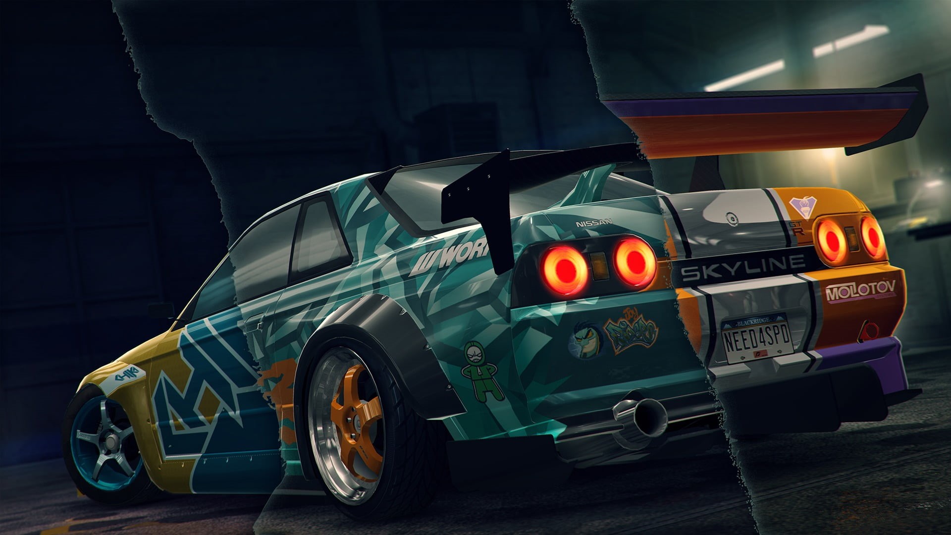 coupe, JDM, headlight, toy, land vehicle, rims, tuning, transportation, orange, Need for Speed, Nissan Skyline R32, 1080P, wheel, motor vehicle, light - natural phenomenon, HD Wallpaper