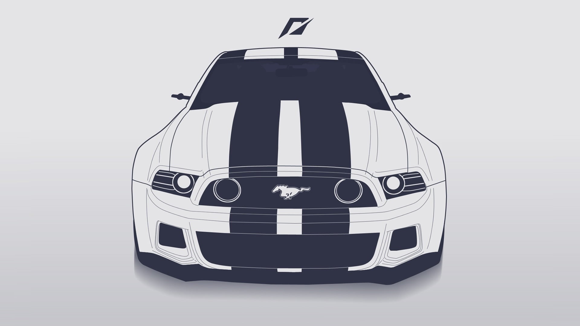 still life, art and craft, reflection, Ford, cut out, white, 1080P, Need for Speed, shape, front view, travel, copy space, craft, 2014, headwear, Mustang, HD Wallpaper