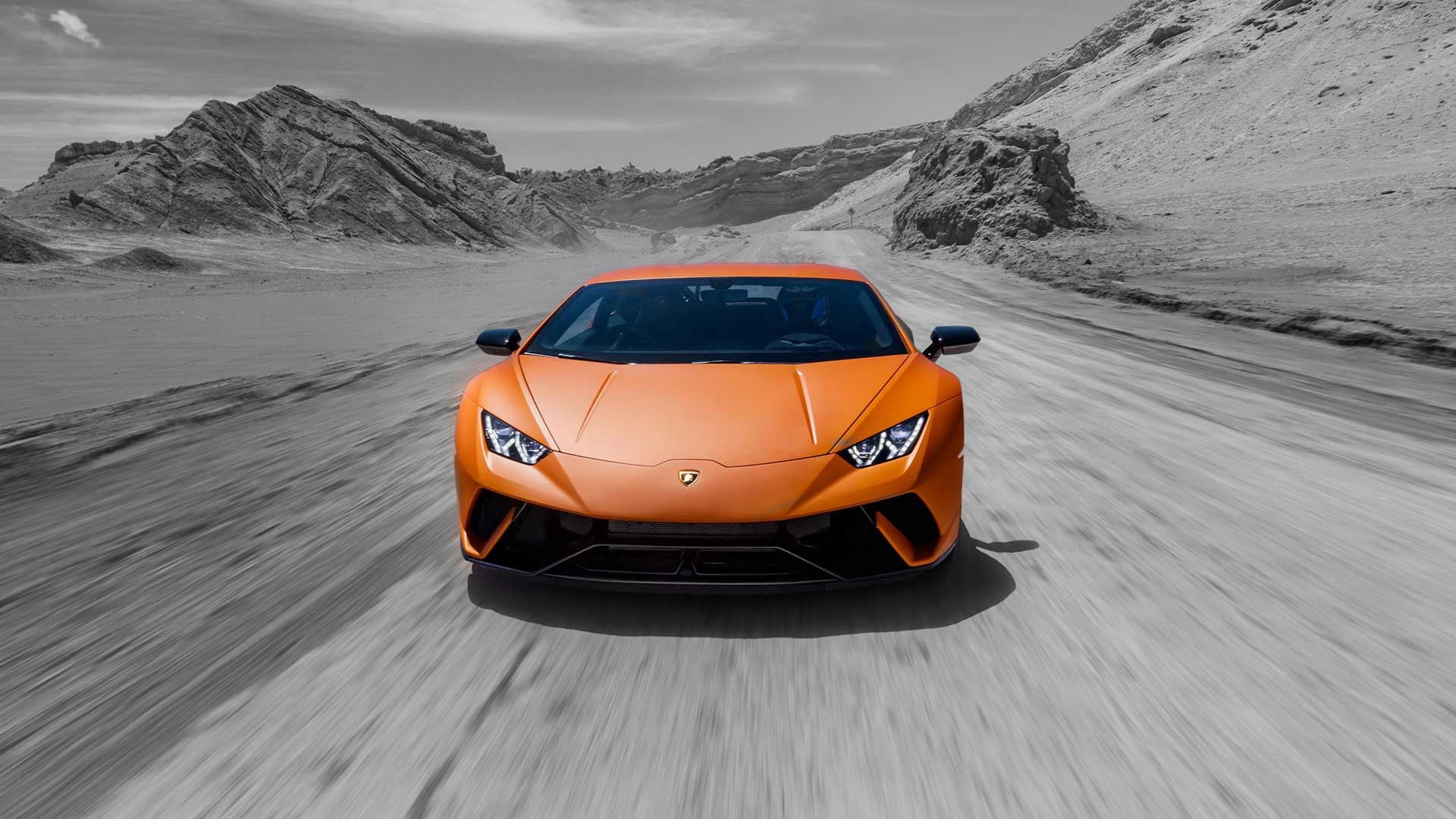 mountain, snow, 1080P, italian cars, journey, no people, mountain range, mode of transportation, transportation, winter, environment, beauty in nature, HD Wallpaper