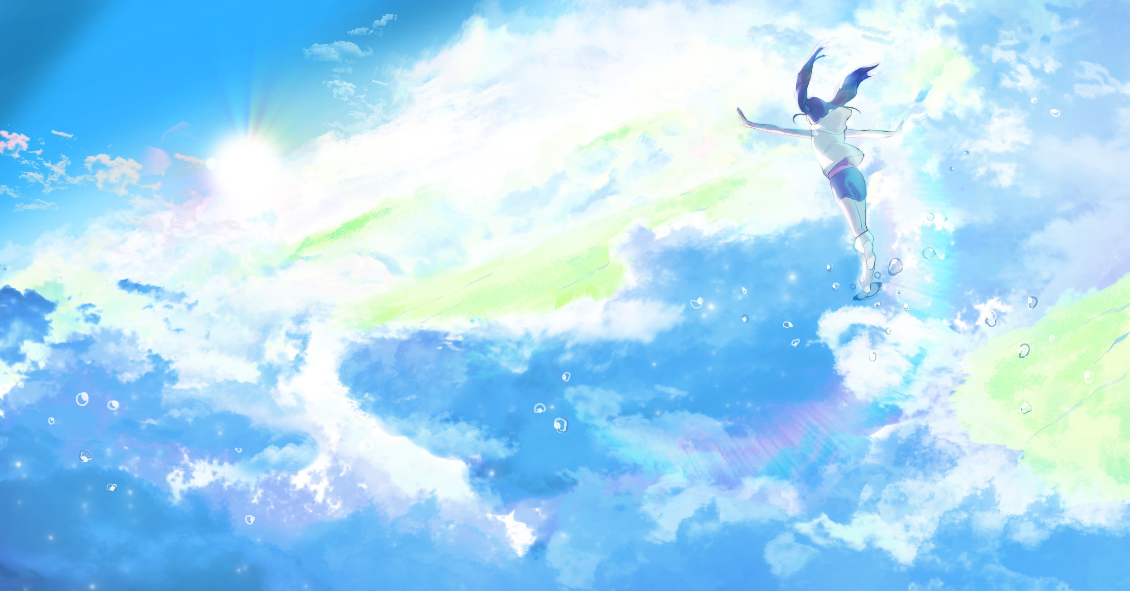 Weathering With You, 2K, Hina Amano, Anime, HD Wallpaper
