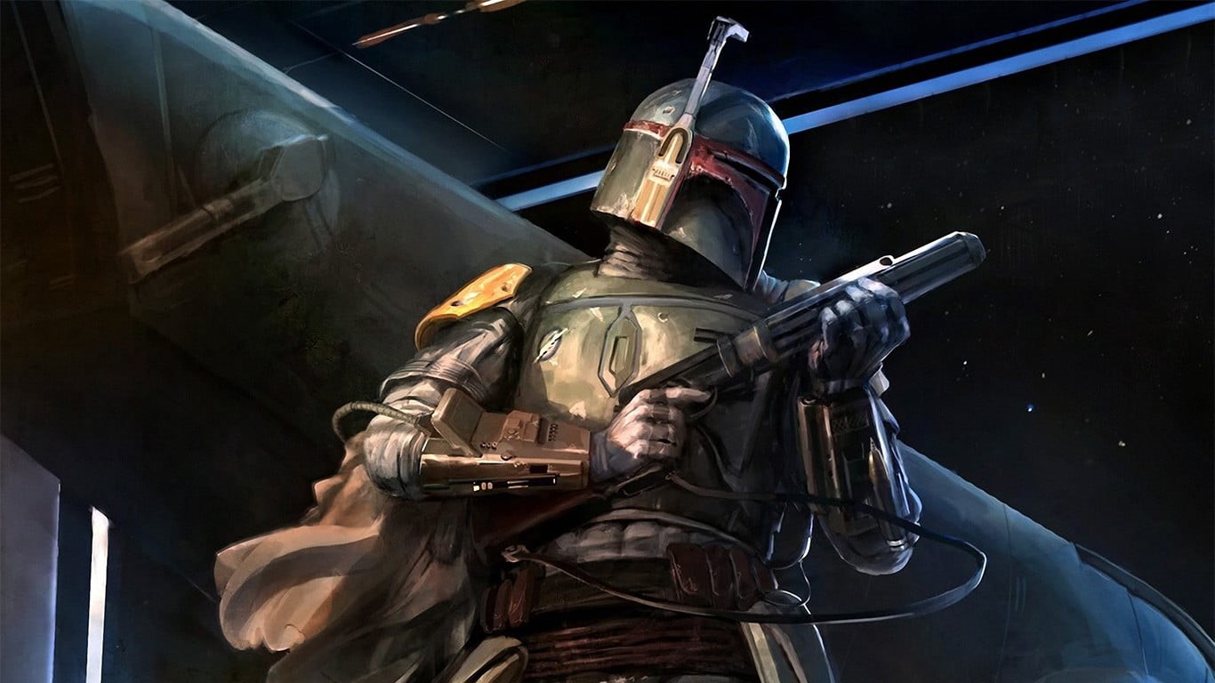 science fiction, security, occupation, person, low angle view, architecture, military, built structure, Star Wars, headwear, rifle, 720P, people, suit of armor, HD Wallpaper
