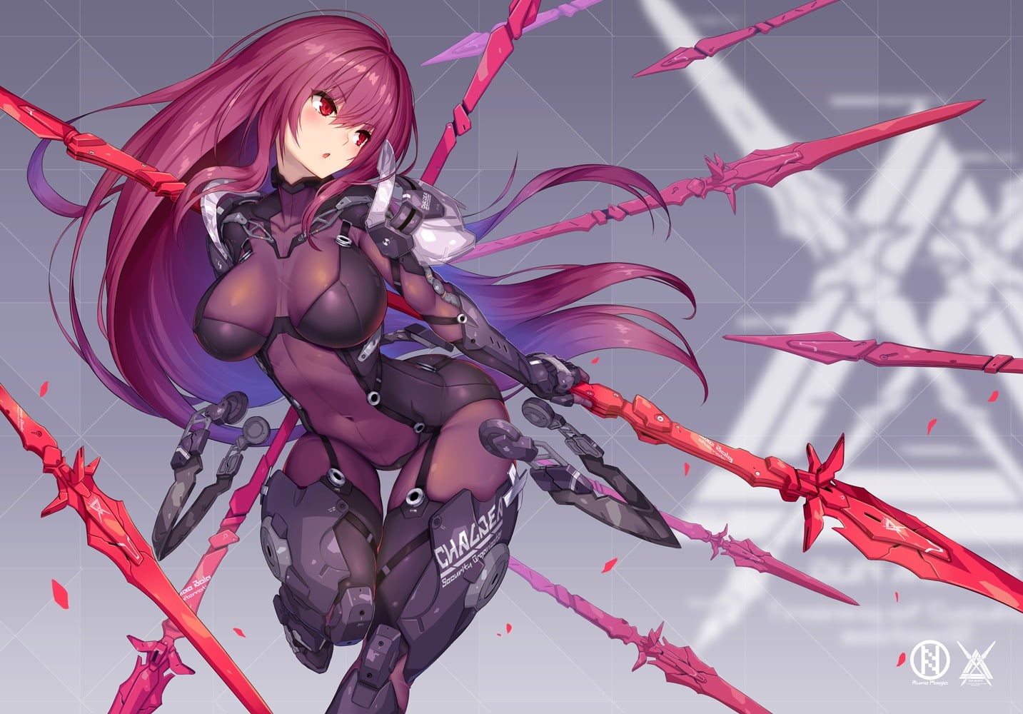 Fate Series, celebration, one person, armor, representation, low angle view, nature, women, young women, creativity, Scathach ( Fate/Grand Order ), sky, HD Wallpaper