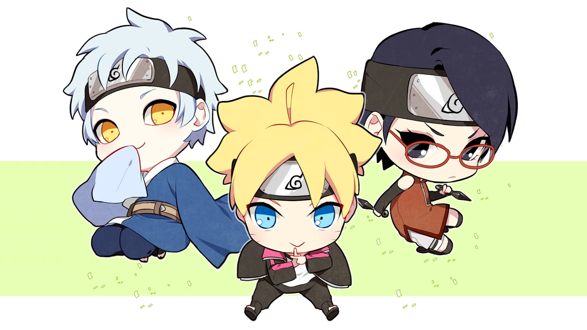 communication, adult, creativity, people, real people, body part, human body part, fun, child, chibi, cartoon, artwork, Boruto Uzumaki, smiling, emotion, HD Wallpaper