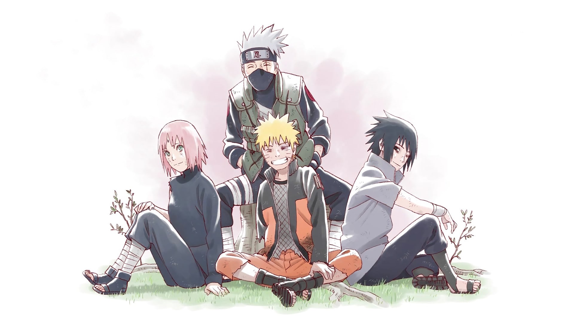 Naruto Uzumaki, 1080P, Anime, Sakura Haruno, Naruto, Kakashi Hatake, Sasuke Uchiha, HD Wallpaper