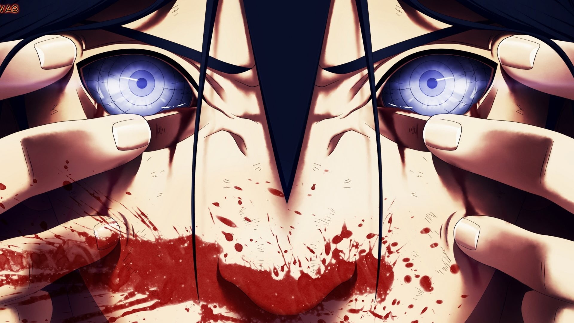  indoors, 1080P, human body part, human representation, finger, creativity, Uchiha Madara, women, anime, hand, digital, adult, character, high angle view, HD Wallpaper