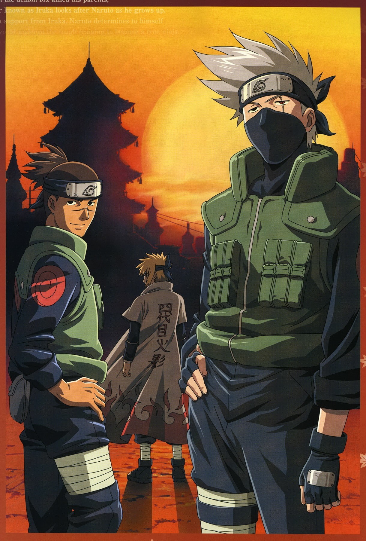 group of people, outdoors, protection, history, traditional clothing, Umino Iruka, real people, adult, Hatake Kakashi, males, security, clothing, the past, Phone HD Wallpaper