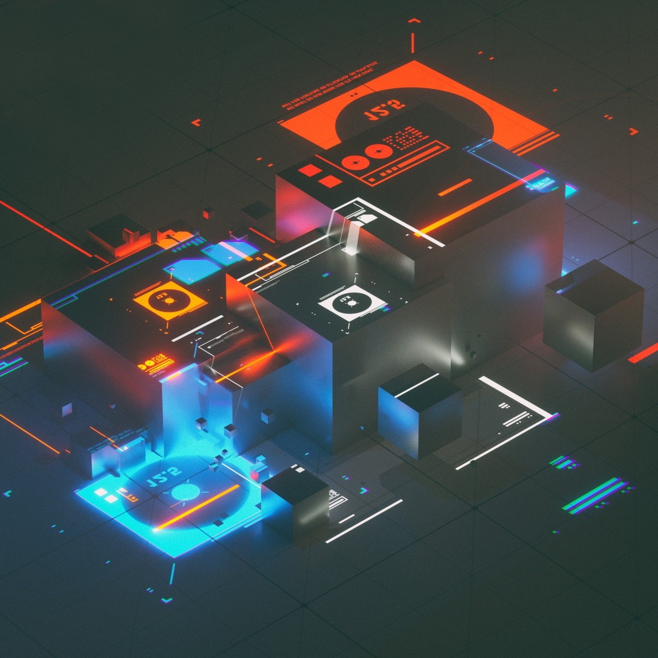 720P, digital art, beeple, Phone HD Wallpaper
