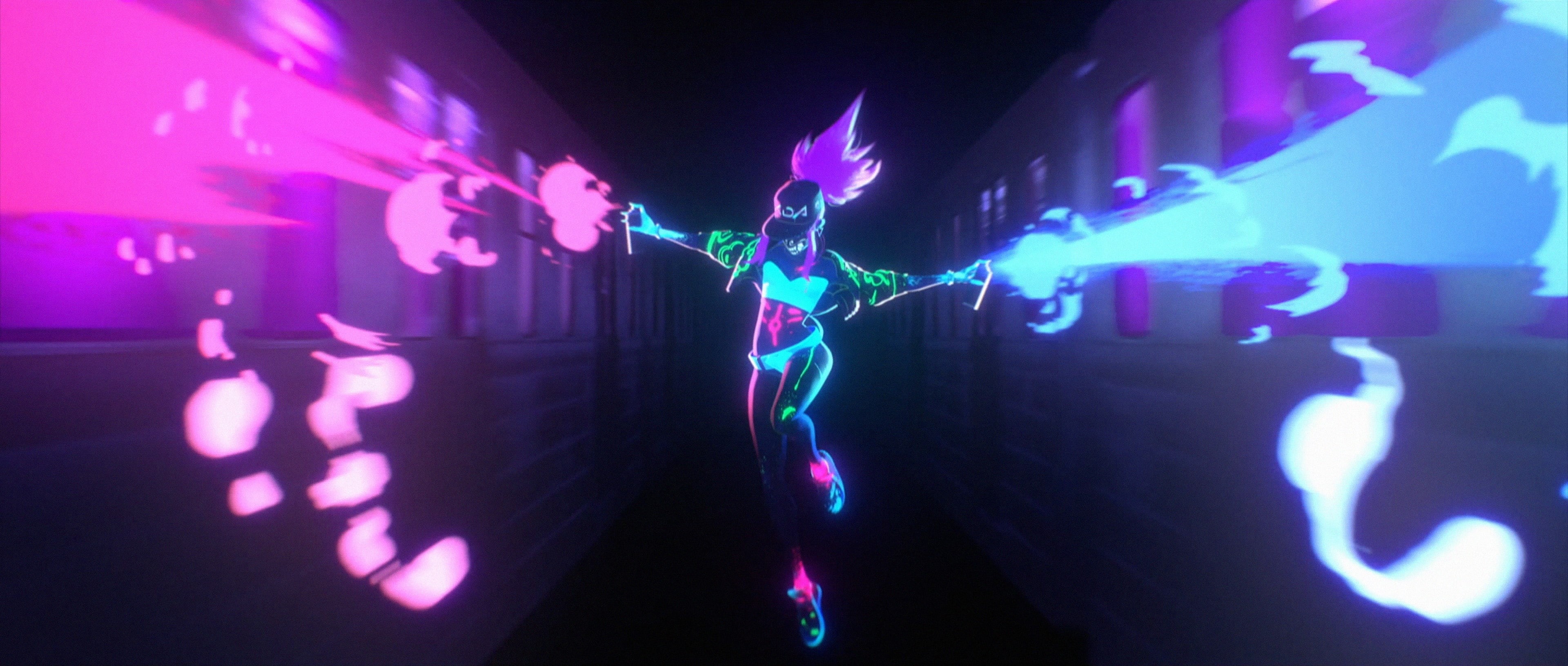 video games, K/DA, women, 4K, League of Legends, Summoners Rift, Akali(League of Legends), HD Wallpaper