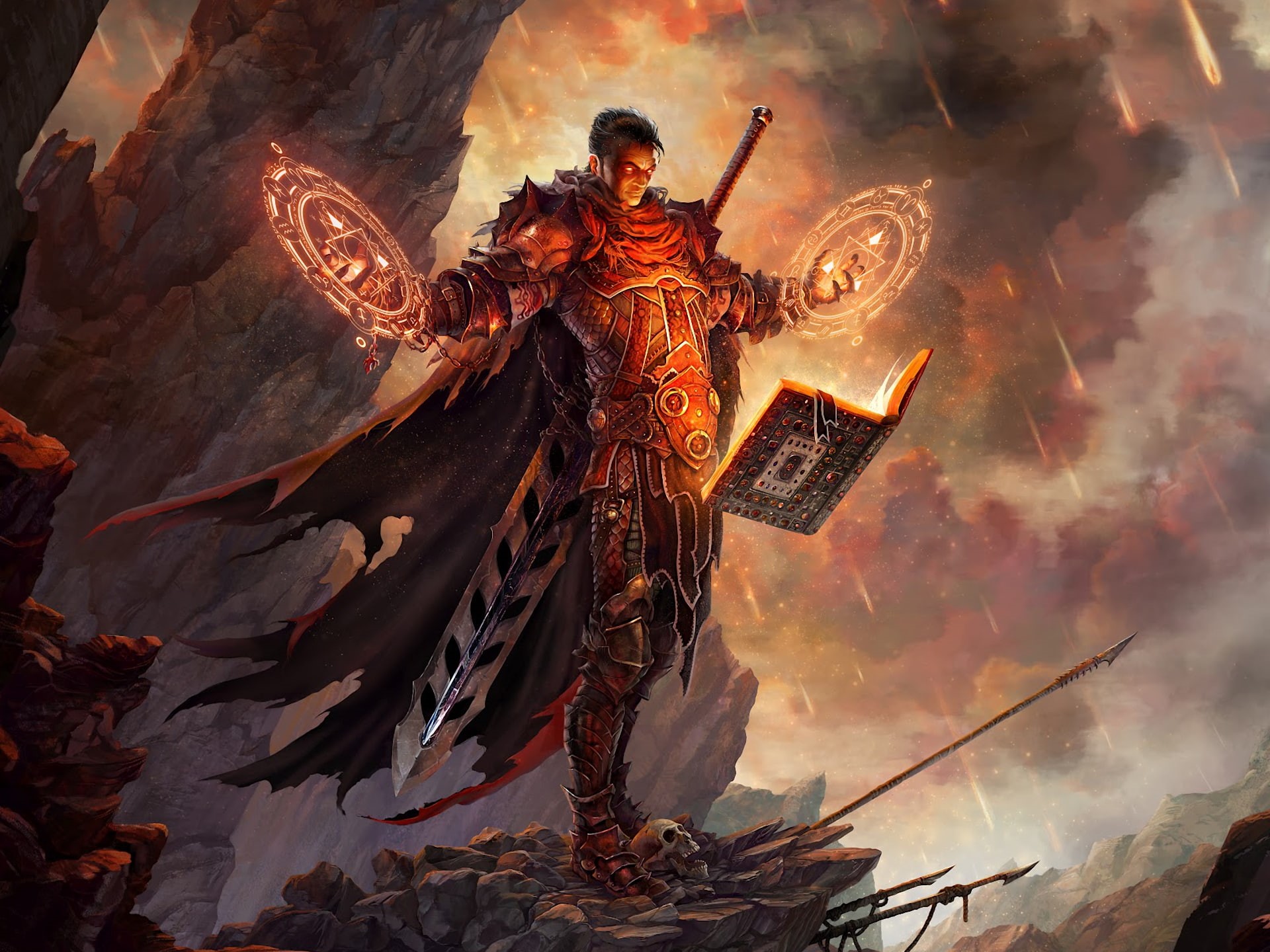 1080P, Warrior, Mage, Fantasy, Sorcerer, HD Wallpaper