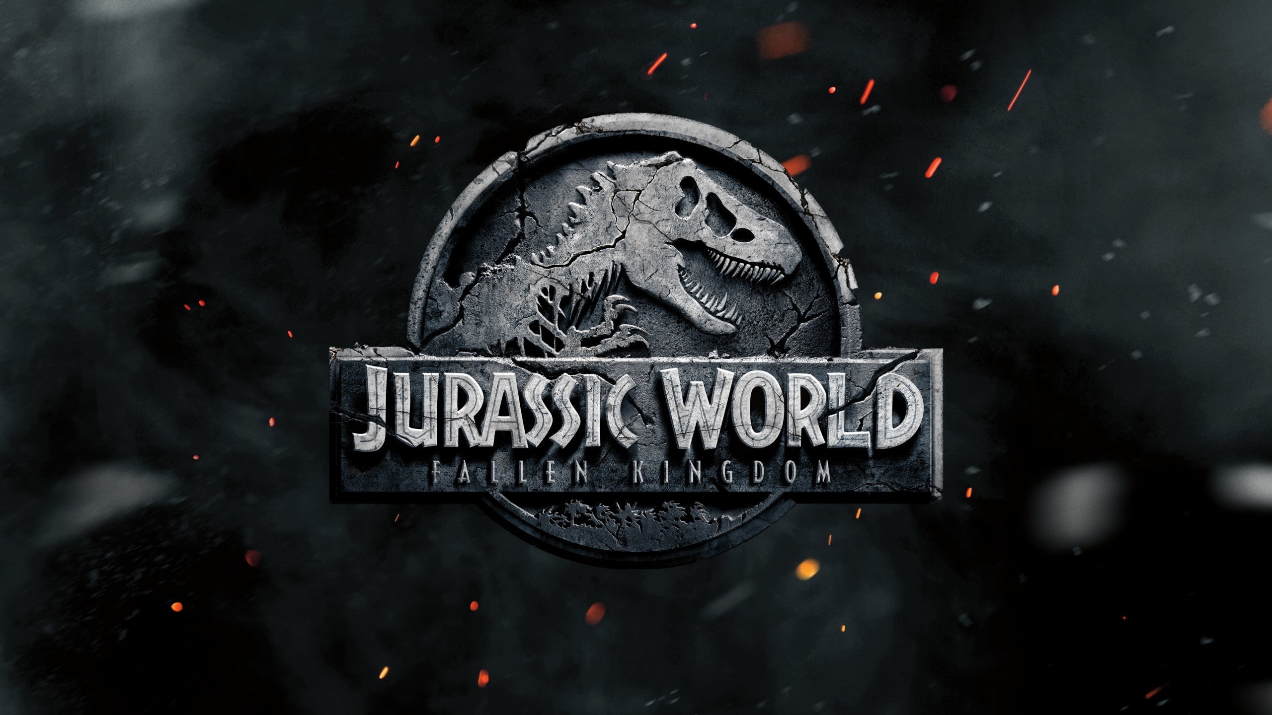 Jurassic world 3, Fallen Kingdom, 2K, dinosaur, Jurassic World, logo, HD Wallpaper