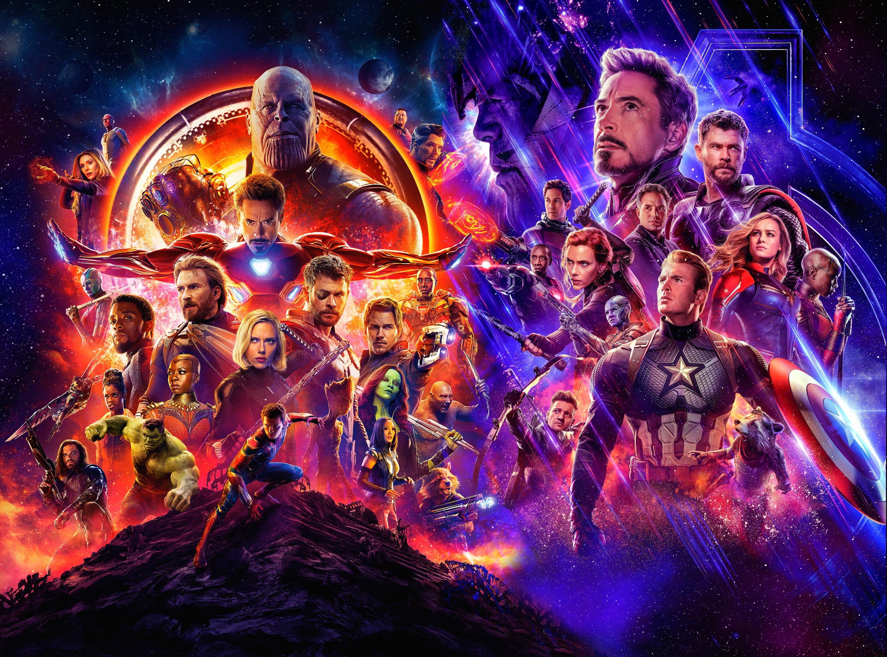 Okoye (Marvel Comics), Rocket Raccoon, Thanos, Falcon (Marvel Comics), Nebula (Marvel Comics), Vision (Marvel Comics), Black Widow, Drax The Destroyer, HD Wallpaper
