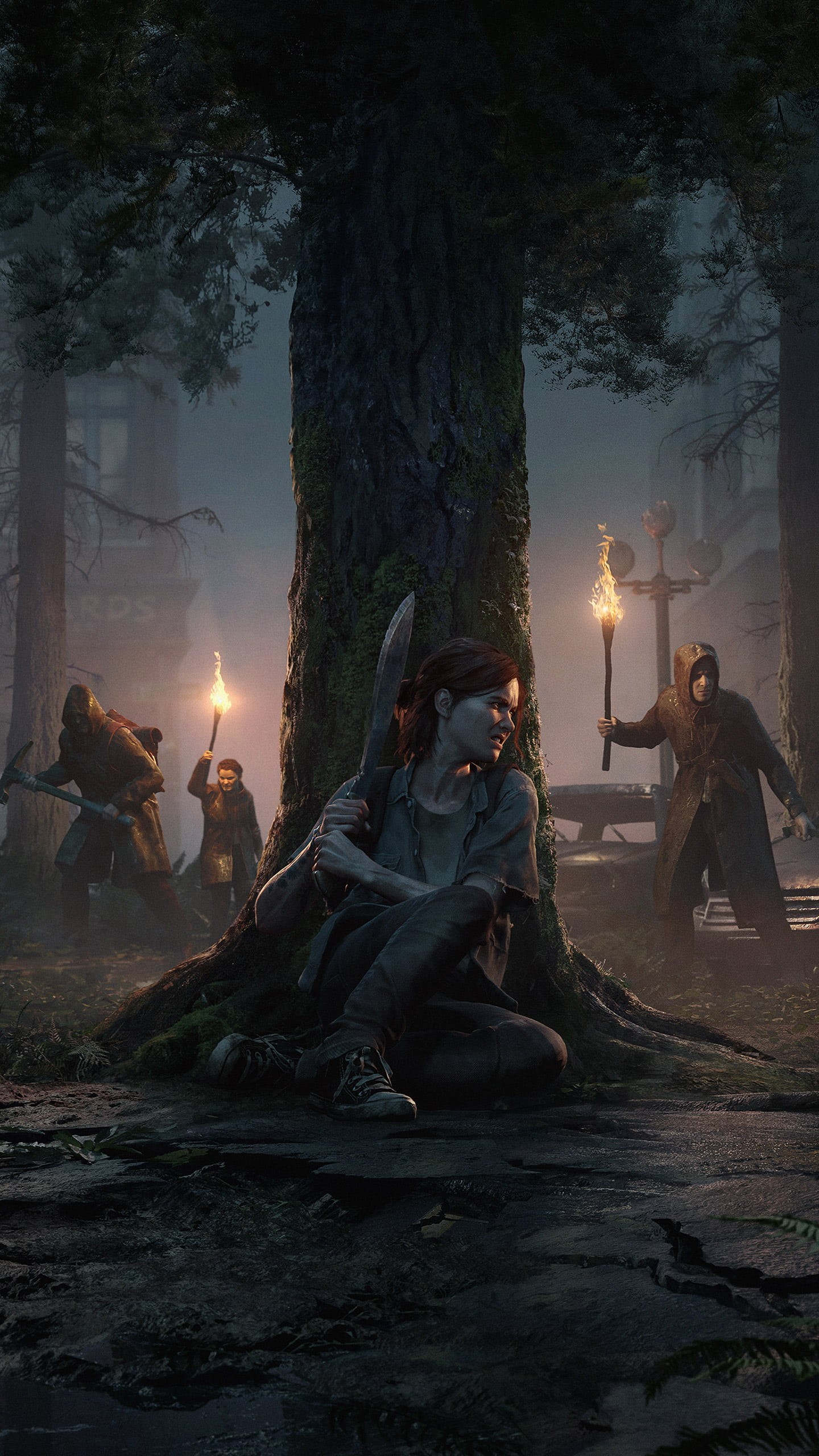 the last of us part II, Ashley Johnson, The Last of Us 2, PlayStation, 2K, Naughty Dog, Ellie, Phone HD Wallpaper
