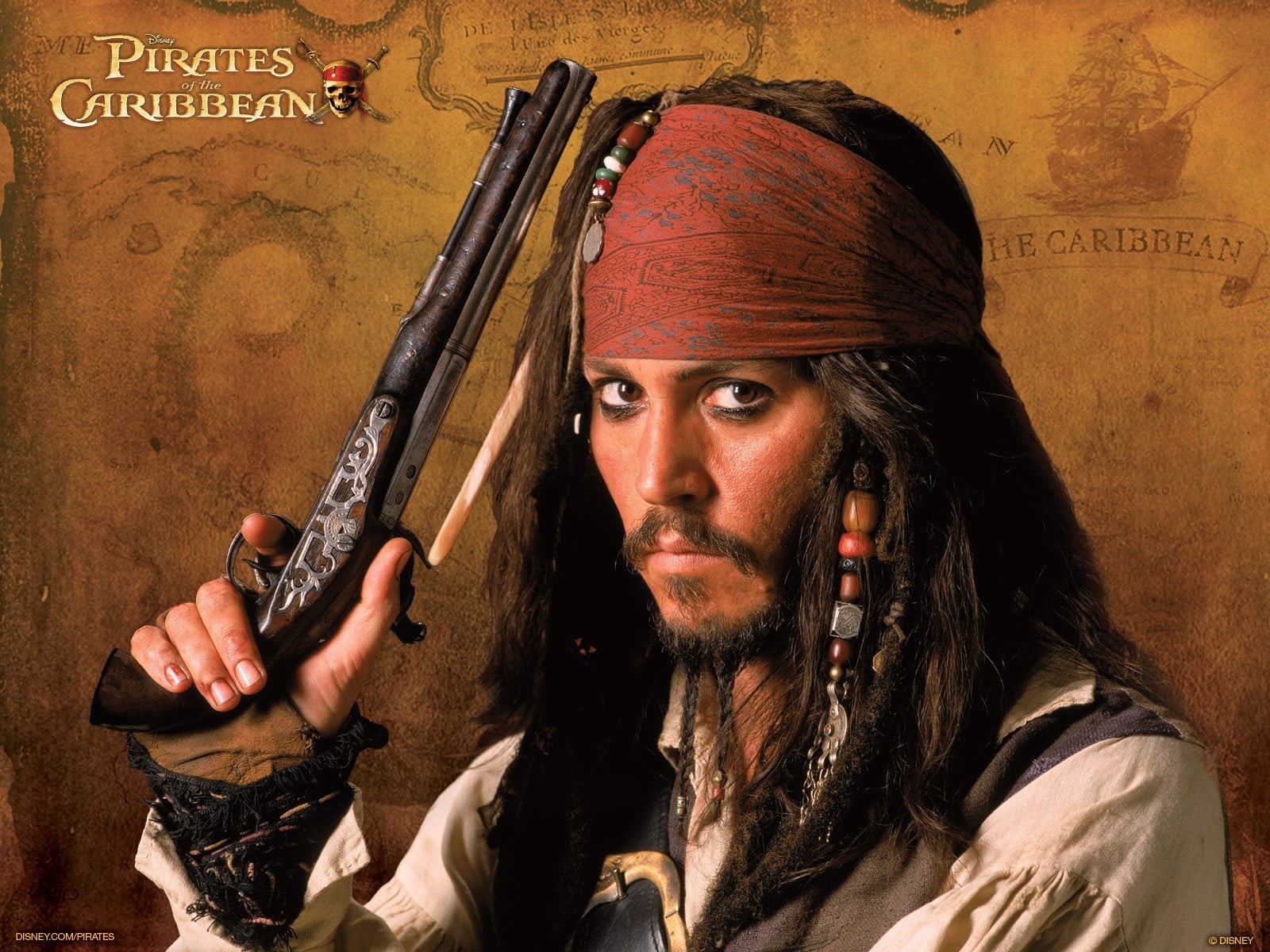 social issues, handgun, 720P, adult, young adult, men, one person, government, sparrow, depp, beard, Pirate, headshot, jack, sign, Johnny Depp, music, HD Wallpaper