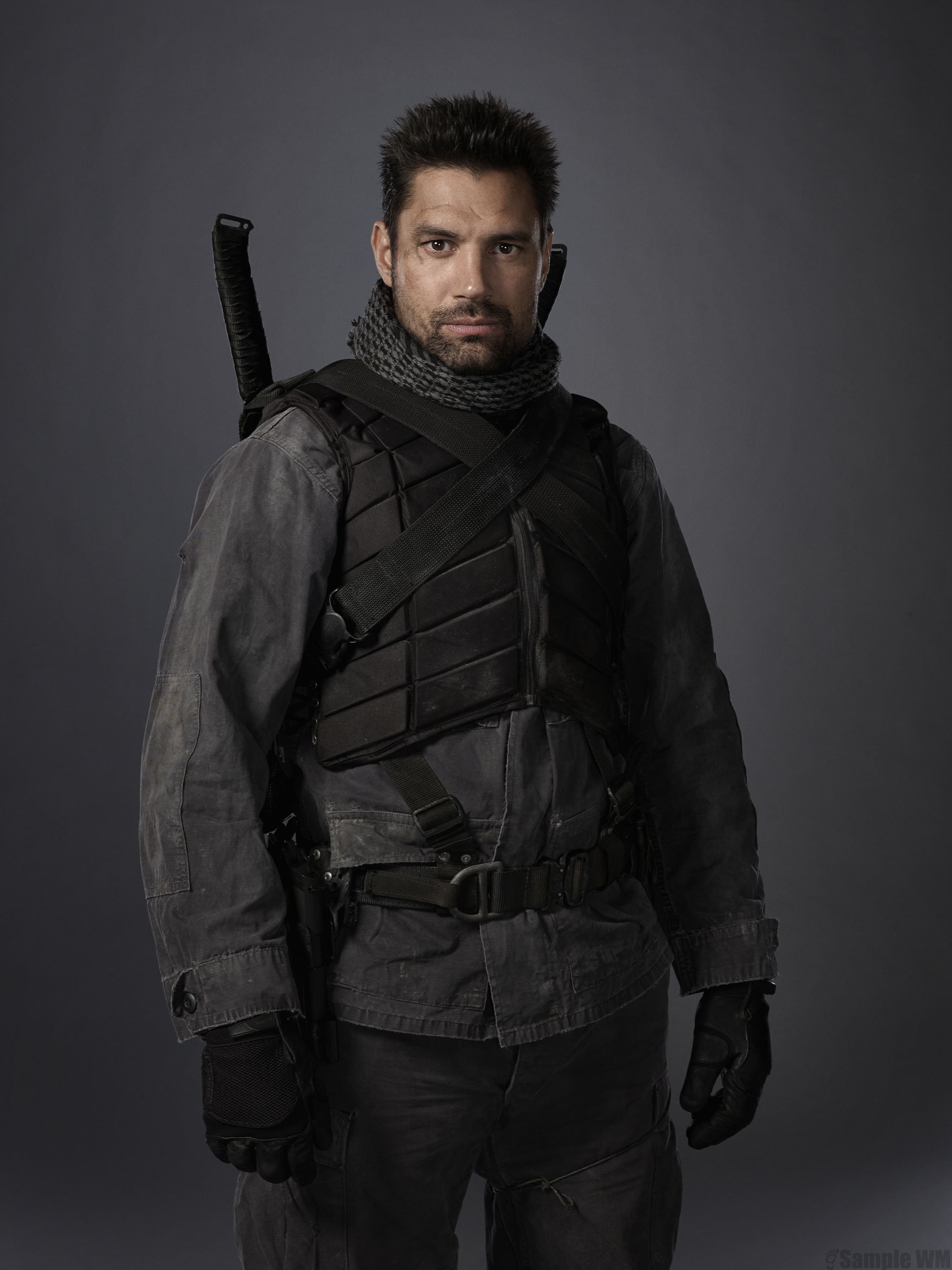 macho, young Adult, beautiful people, black, indoors, one Person, aggression, jacket, front view, armed Forces, slade wilson, looking At Camera, human Face, Phone HD Wallpaper