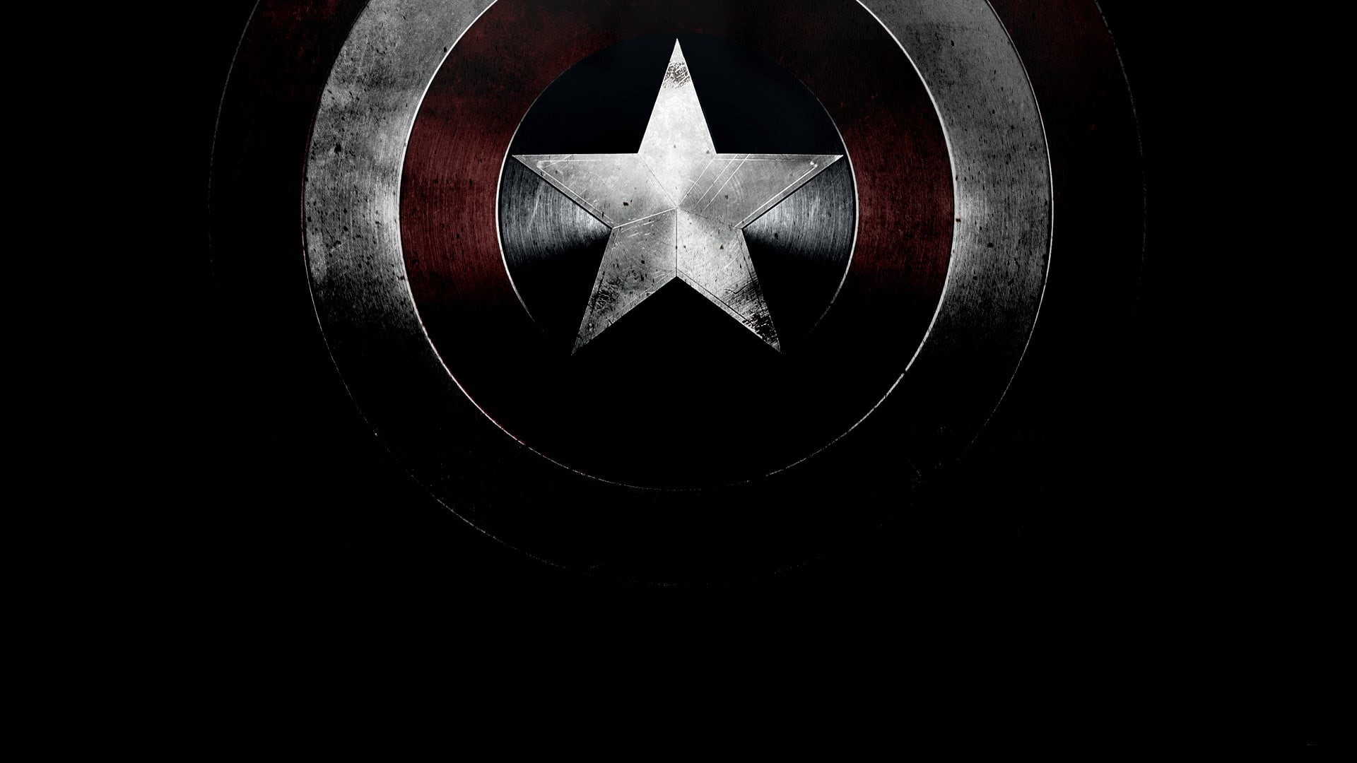 illustration, shape, indoors, shiny, Captain America, no people, studio shot, single object, s, dark, direction, success, black Color, metallic, star Shape, HD Wallpaper