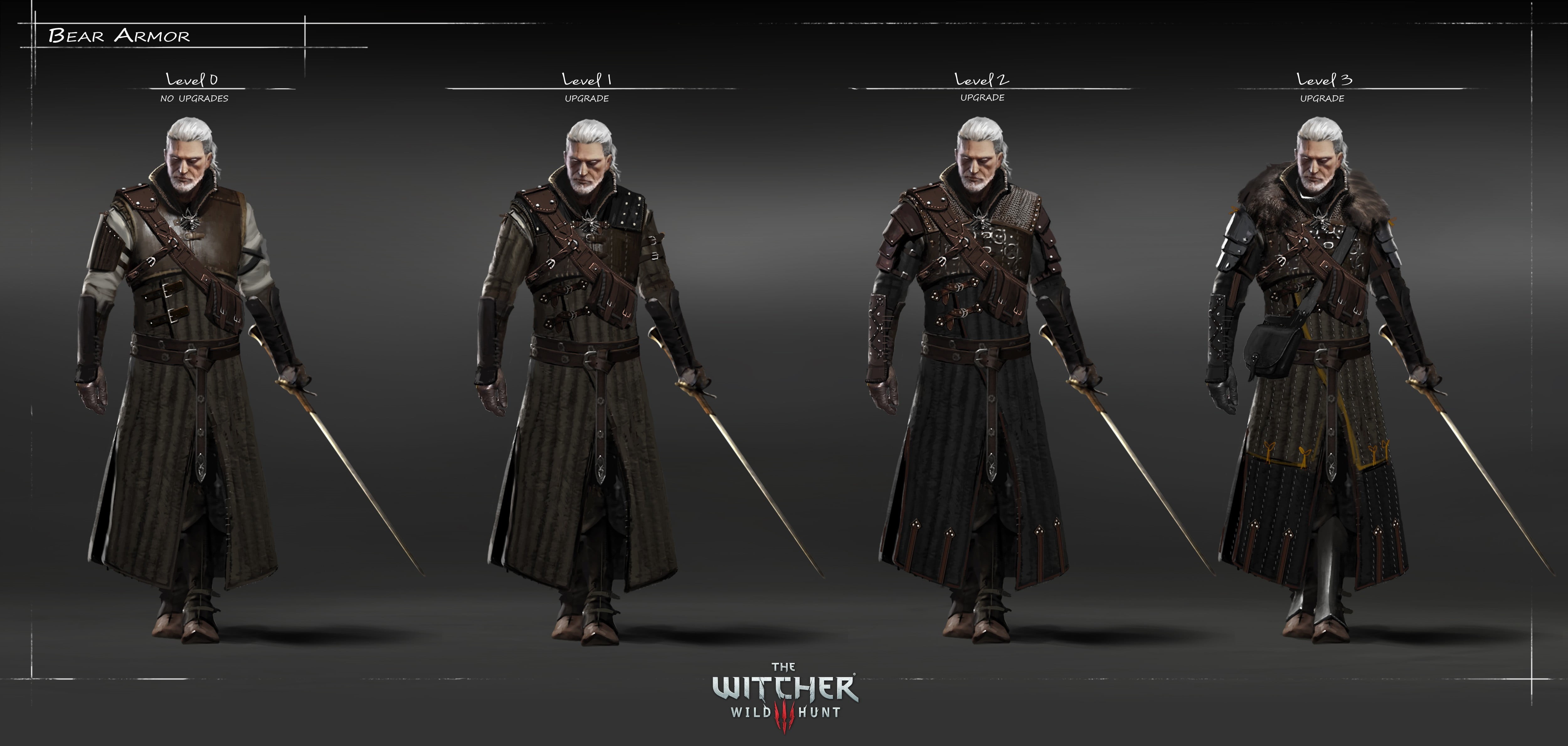 group of people, weapon, people, indoors, human representation, The Witcher 3: Wild Hunt, front view, architecture, mannequin, standing, Geralt of Rivia, HD Wallpaper
