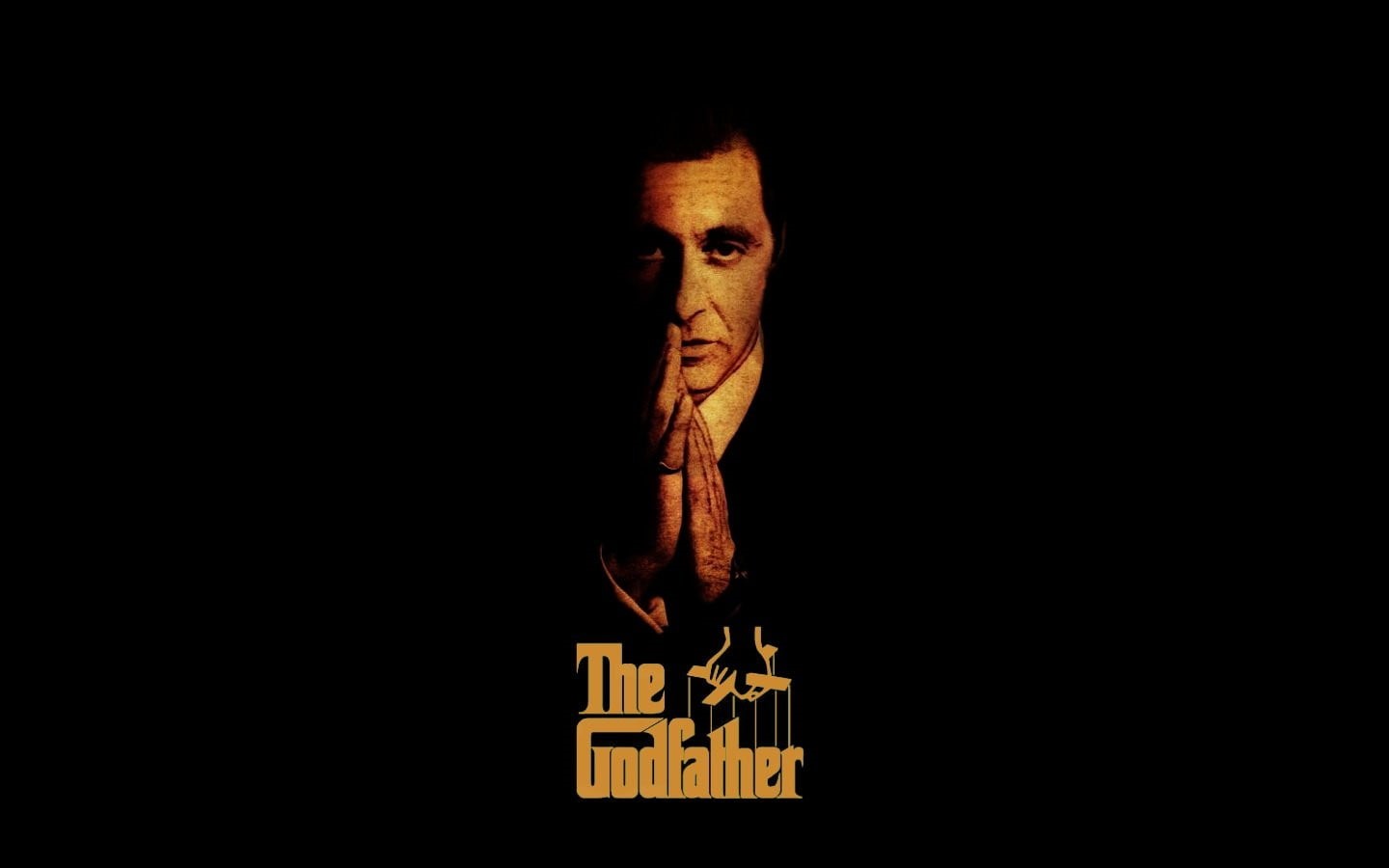 sign, communication, text, Al Pacino, dark, adult, young men, movies, The Godfather, studio shot, western script, looking at camera, front view, poster, HD Wallpaper