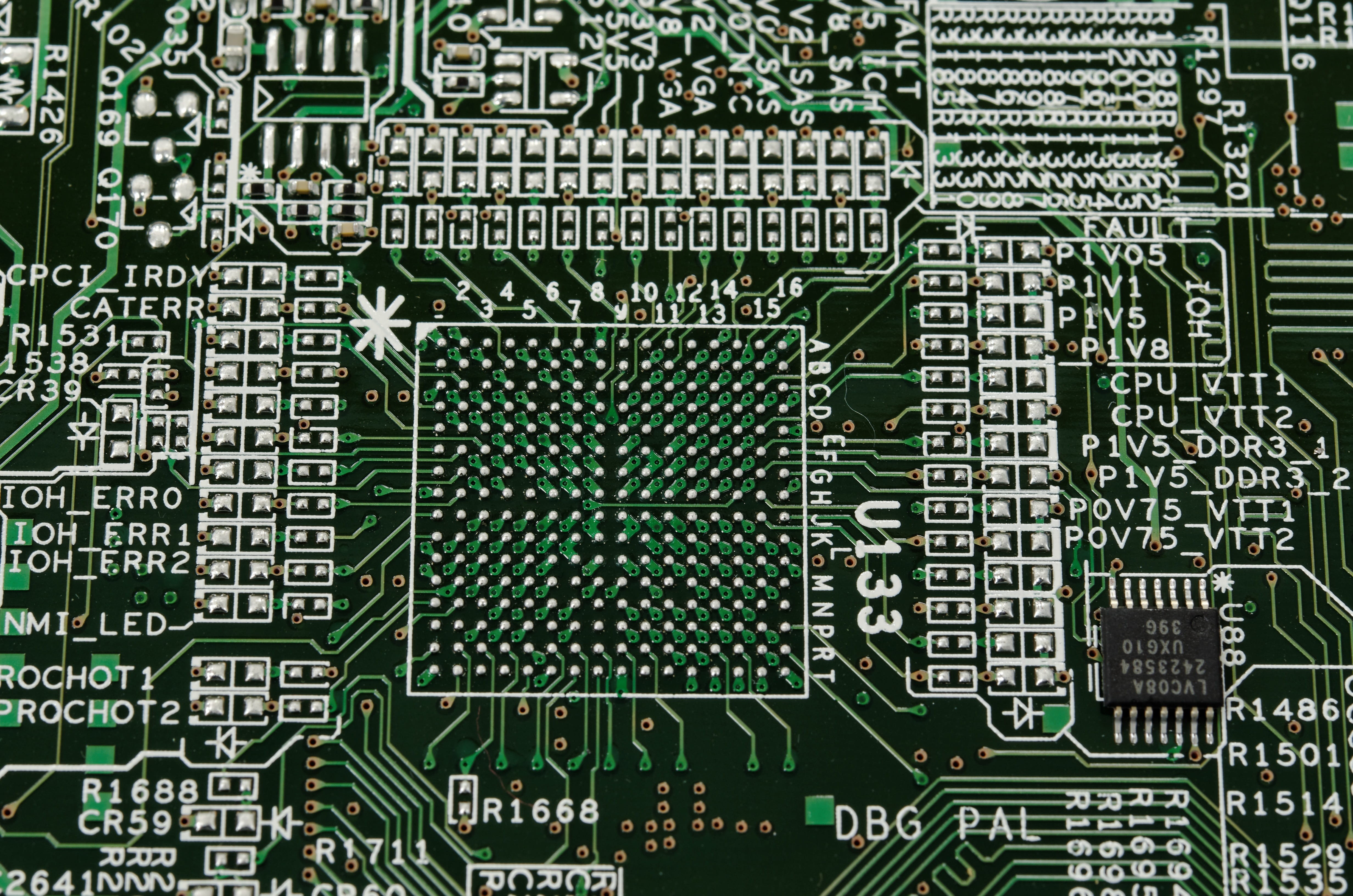 microprocessor, number, pattern, electrical component, tech, motherboard, gray, microchip, semiconductor, board, black, close-up, electrical equipment, HD Wallpaper