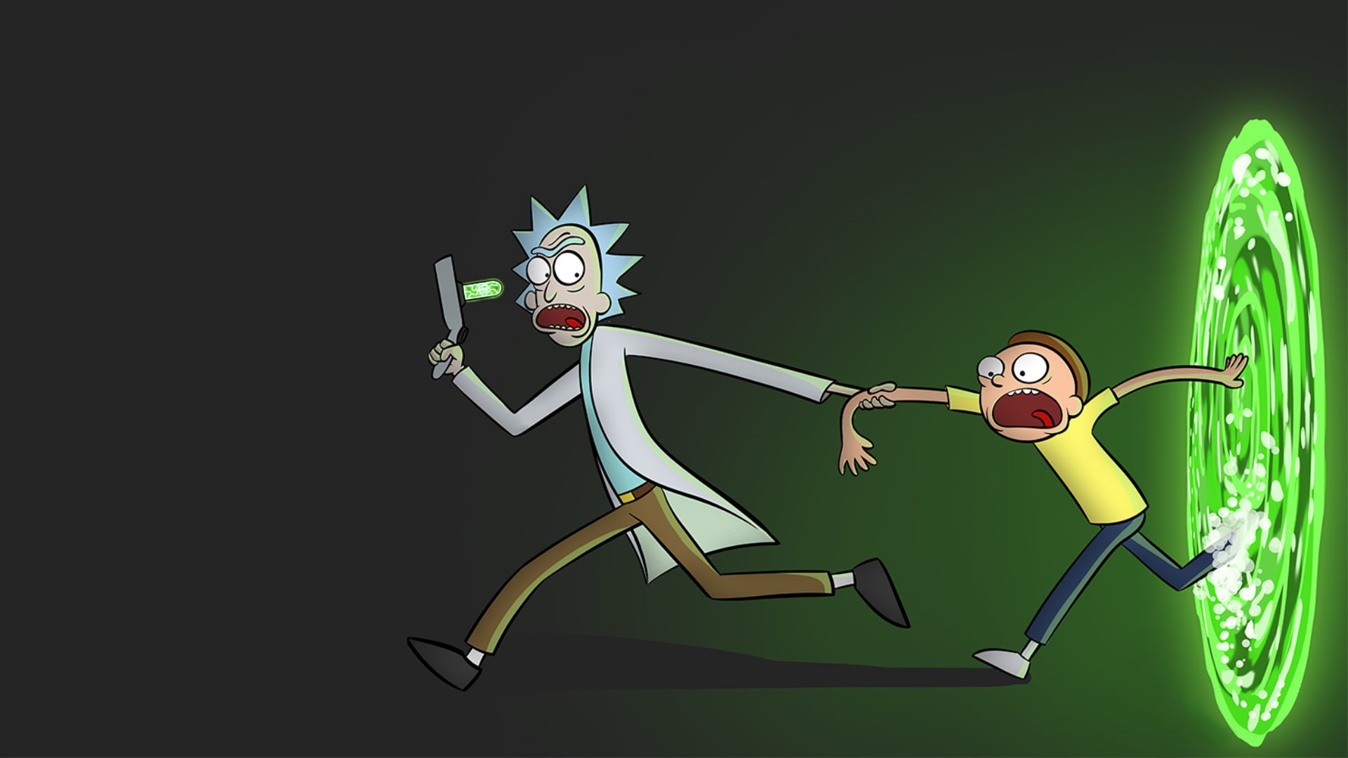 TV, Rick Sanchez, Morty Smith, Rick and Morty, 1080P, HD Wallpaper