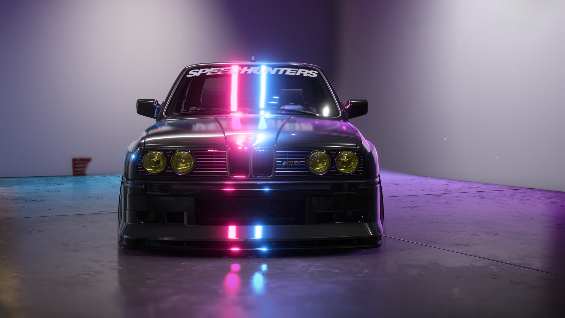 neon, vehicle, 1080P, BMW, Speedhunters, car, BMW M3, HD Wallpaper