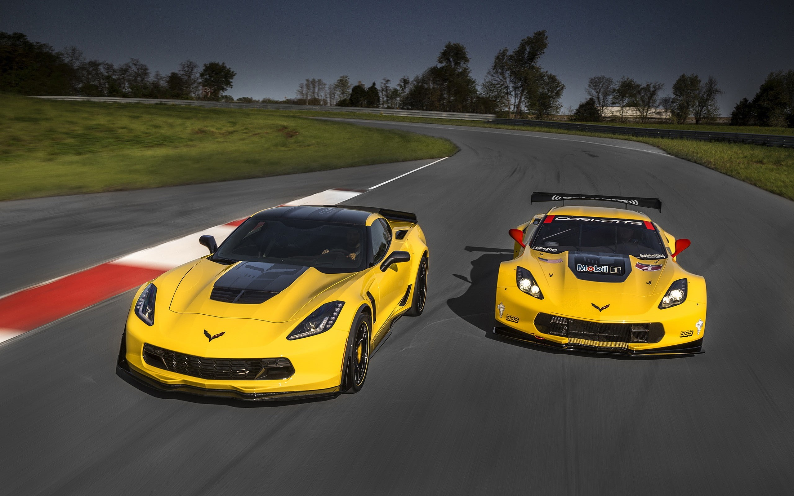 race tracks, Chevrolet Corvette Z06, 2K, Chevrolet Corvette C7, car, HD Wallpaper