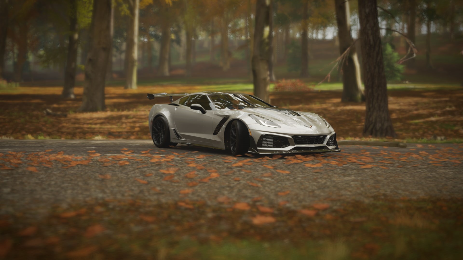 Corvette ZR1, video games, Chevrolet Corvette, car, Forza Horizon 4, 1080P, HD Wallpaper