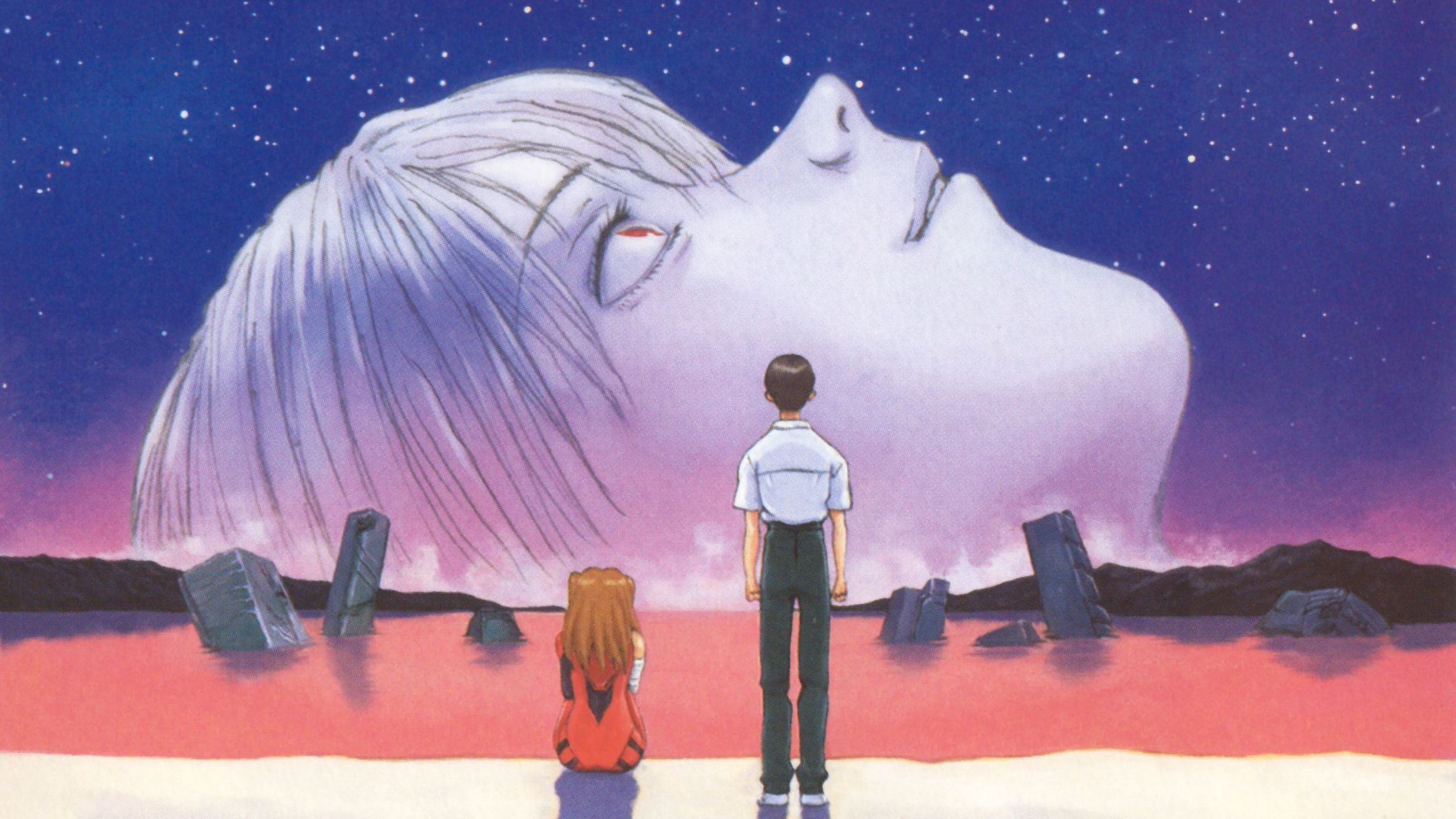 Neon Genesis Evangelion, Asuka Langley Soryu, Ikari Shinji, 2K, Ayanami Rei, HD Wallpaper