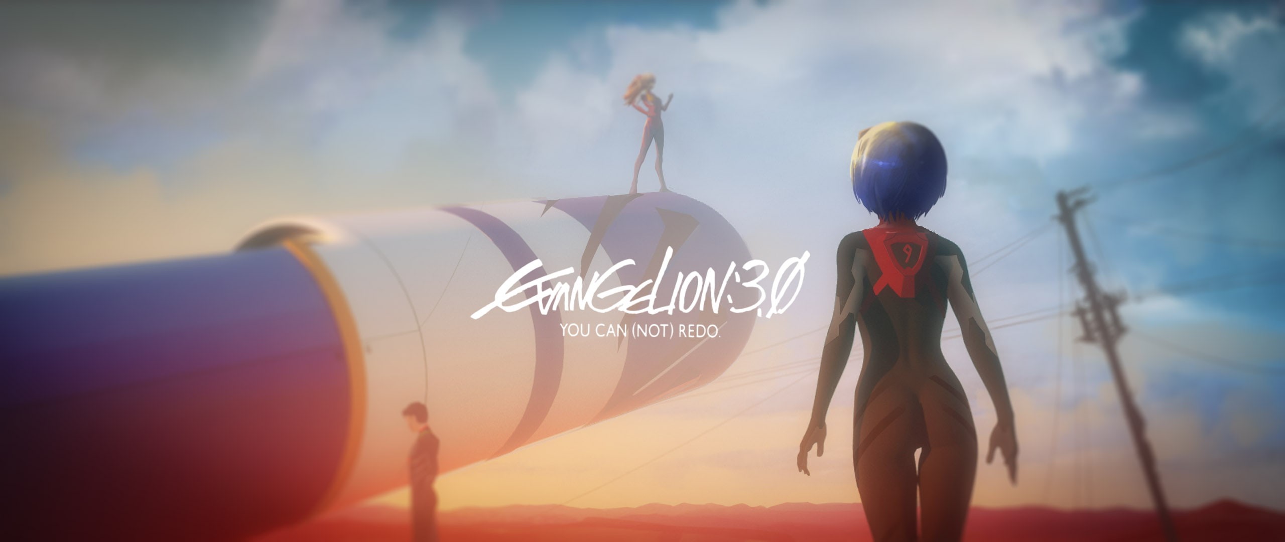 2K, Ikari Shinji, Ayanami Rei, Neon Genesis Evangelion, Asuka Langley Soryu, anime girls, HD Wallpaper