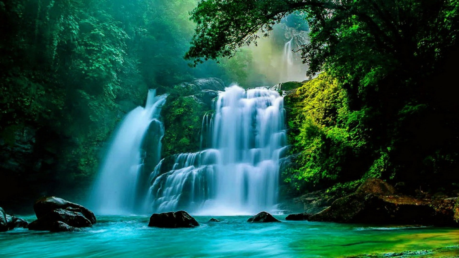 1080P, province, mobile, puntarenas, forests, tablet, nauyaca, ultrahd, laptop, phones, costa, rain, rica, waterfalls, HD Wallpaper