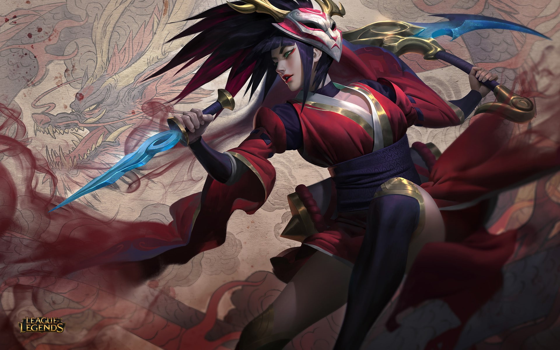 League of Legends, video games, 1080P, Akali(League of Legends), Summoners Rift, HD Wallpaper