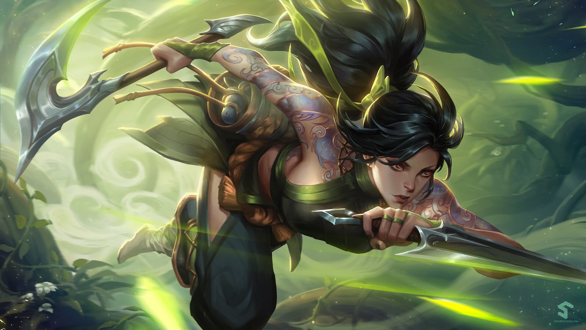 Akali (League Of Legends), 1080P, Video Game, League Of Legends, HD Wallpaper