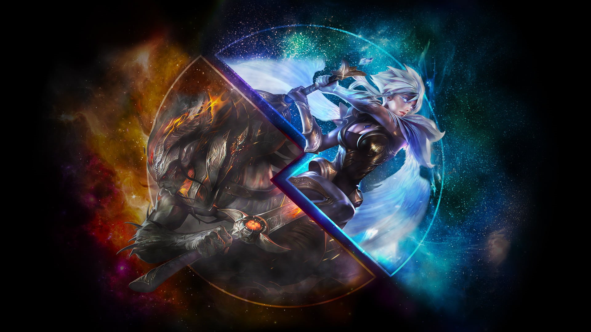 males, digital composite, sea, one person, legends, nature, men, human body part, night, indoors, league, portrait, adult, headshot, water, Yasuo (League of Legends), HD Wallpaper