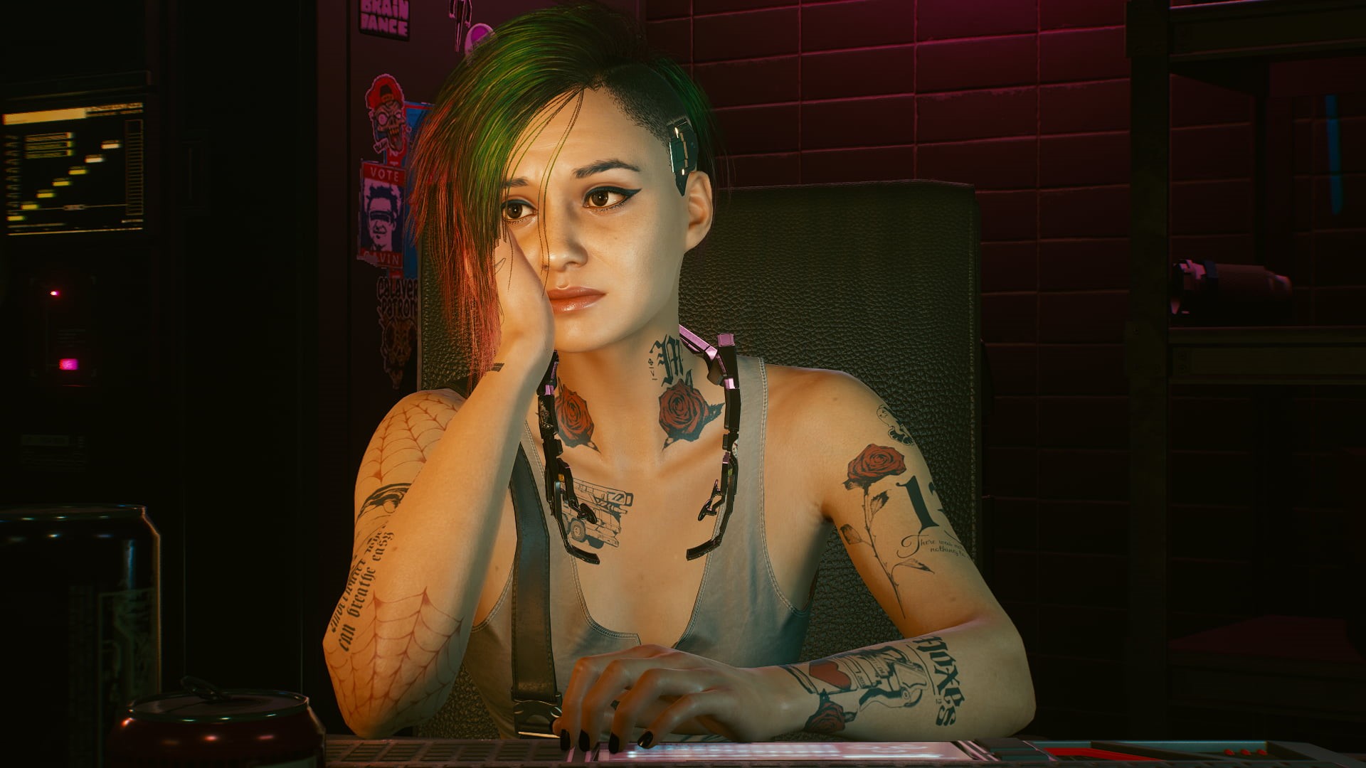 1080P, video games, Judy Alvarez, Cyberpunk 2077, HD Wallpaper