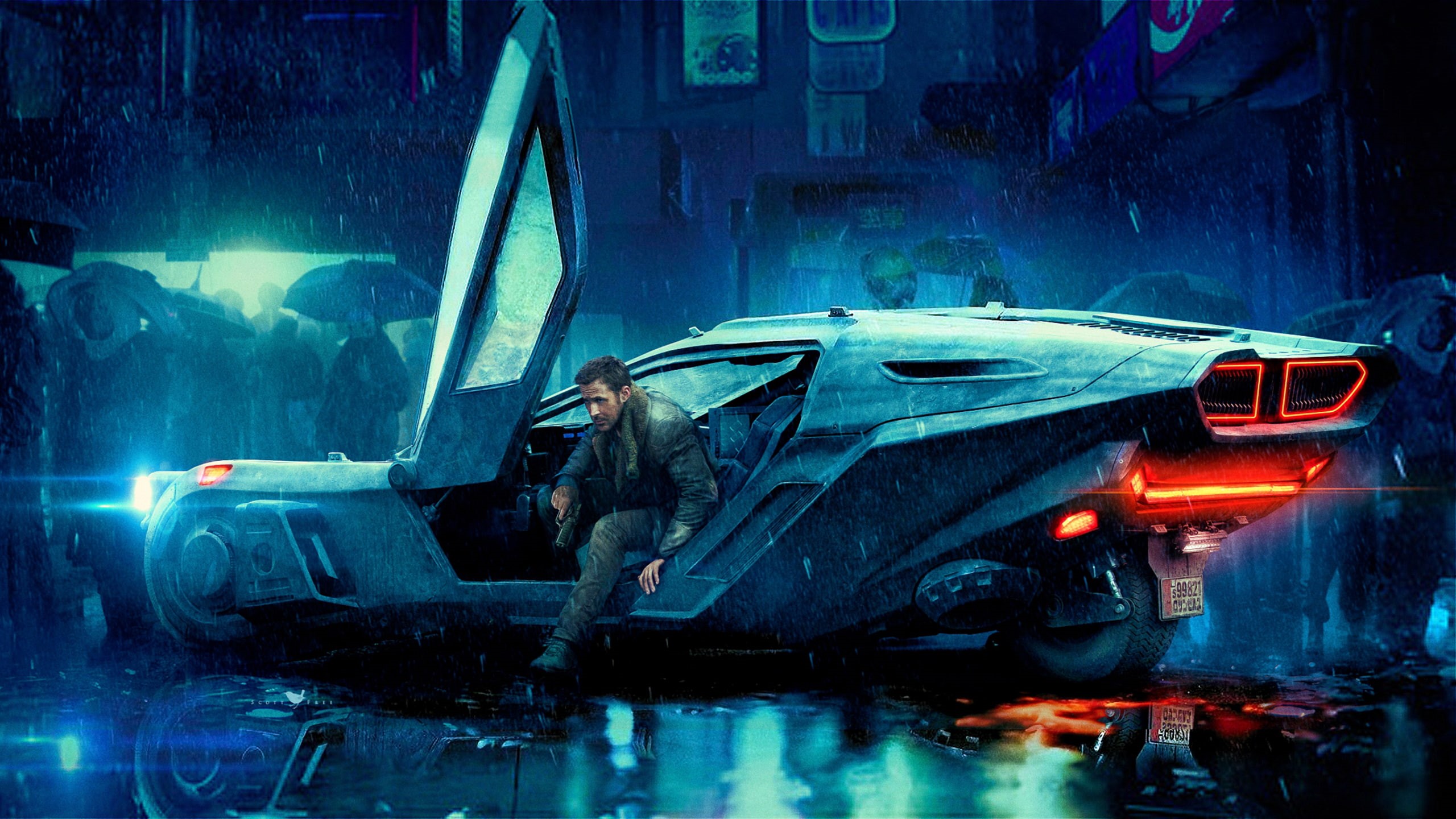 Runner, 2049, Blade, 2K, HD Wallpaper