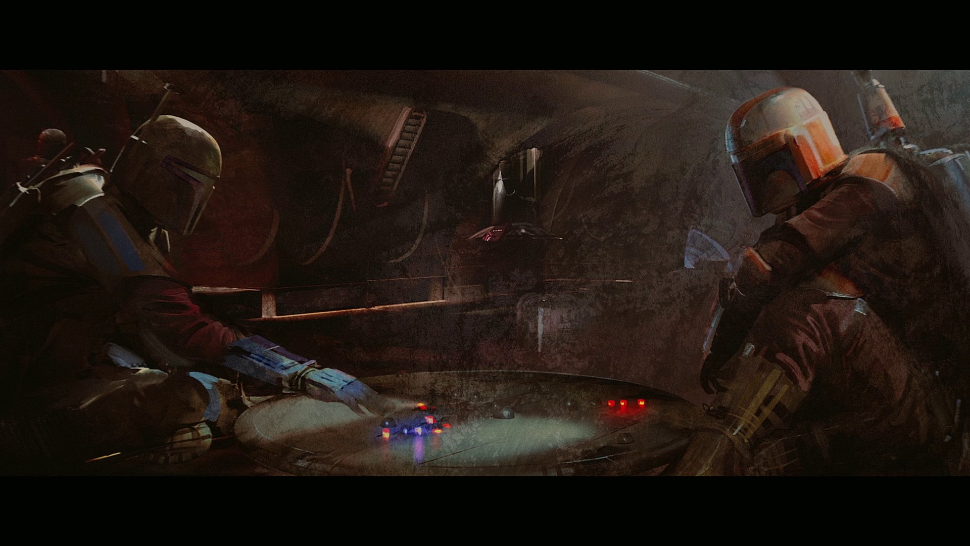 The Mandalorian, frescoes, 1080P, tv series, Star Wars, HD Wallpaper