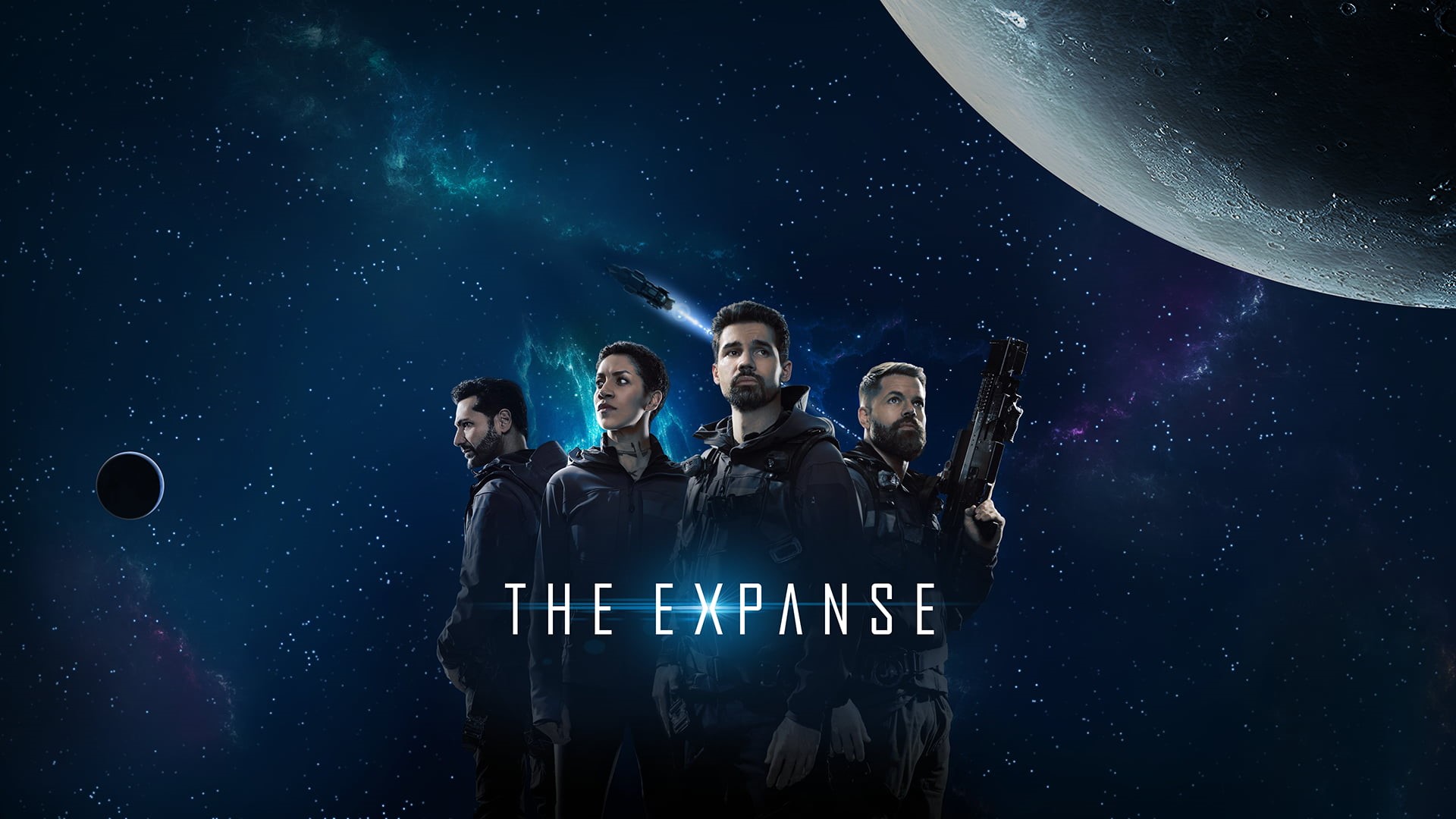 science fiction, Dominique Tipper, 1080P, the expanse, Cas Anvar, tv series, space, TV, Wes Chatham, Steven Strait, HD Wallpaper