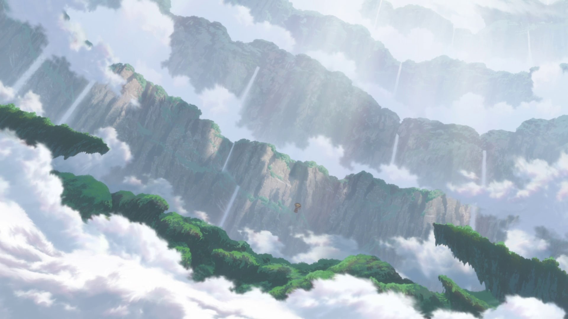 clouds, anime, Made in Abyss, environment, 1080P, HD Wallpaper