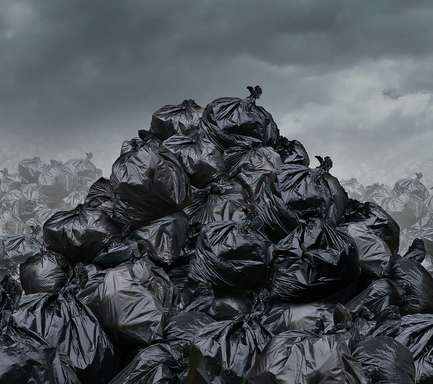 creativity, large group of objects, pattern, plant, day, sculpture, land, human representation, bag, ominous, 720P, craft, environment, outdoors, overcast, HD Wallpaper