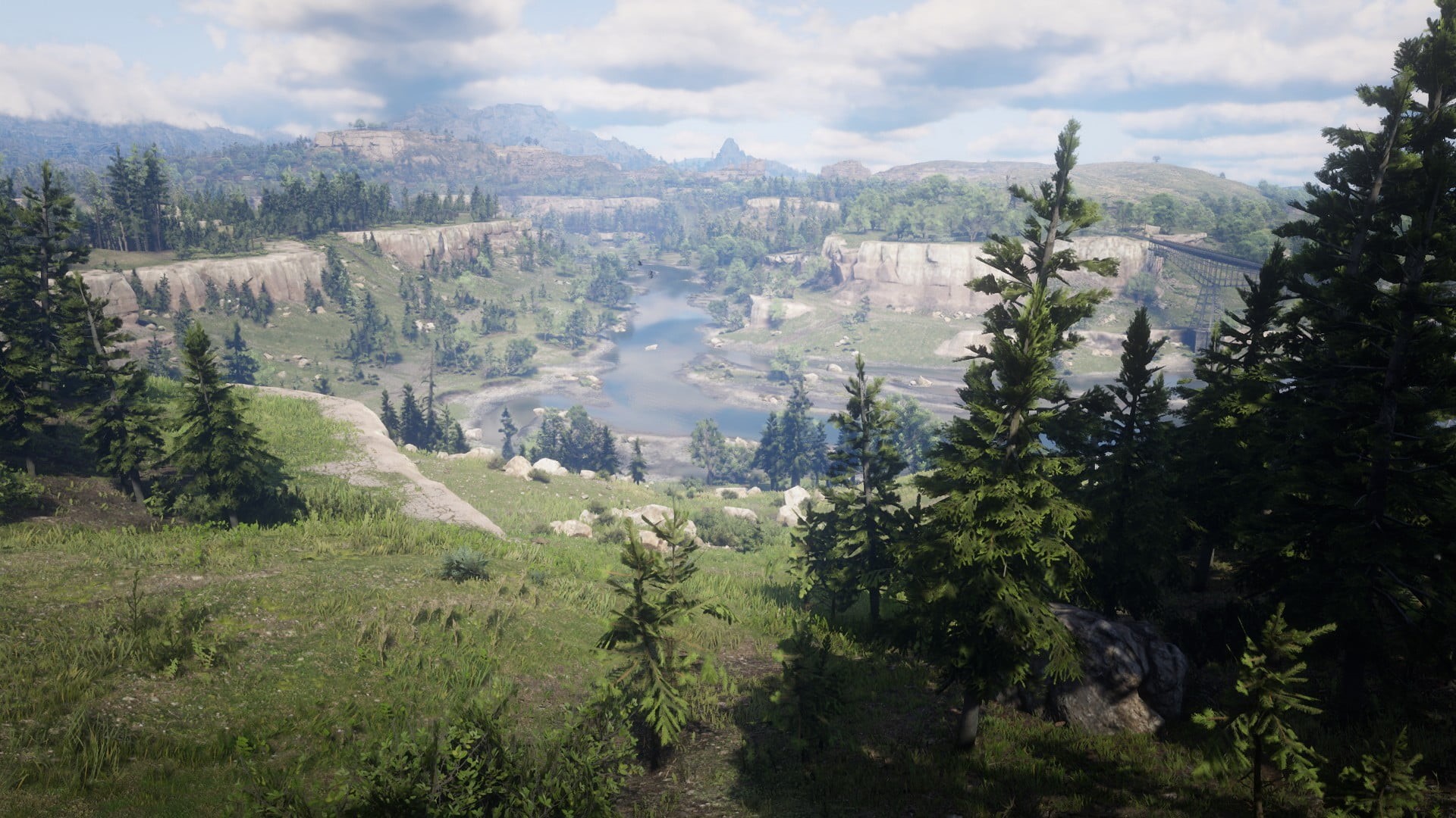 environment, Red Dead Redemption 2, 1080P, PCMR, screen shot, HD Wallpaper