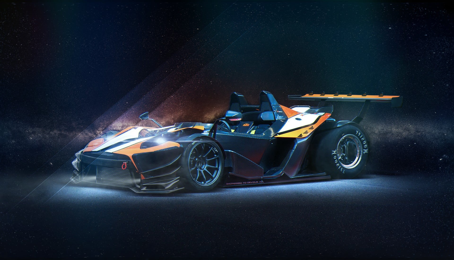 Hoosier, road, city, sports, outdoors, motion, futuristic, artwork, illuminated, motor vehicle, competition, night, black, land vehicle, headlight, car, HD Wallpaper