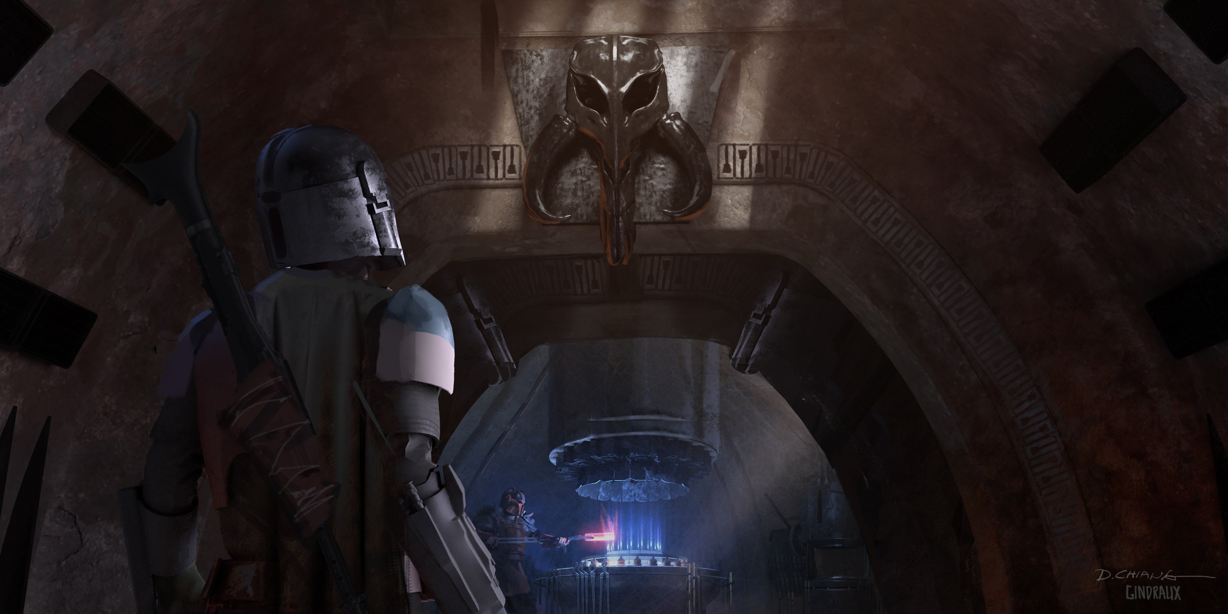 concept art, The Mandalorian, tv series, 4K, HD Wallpaper