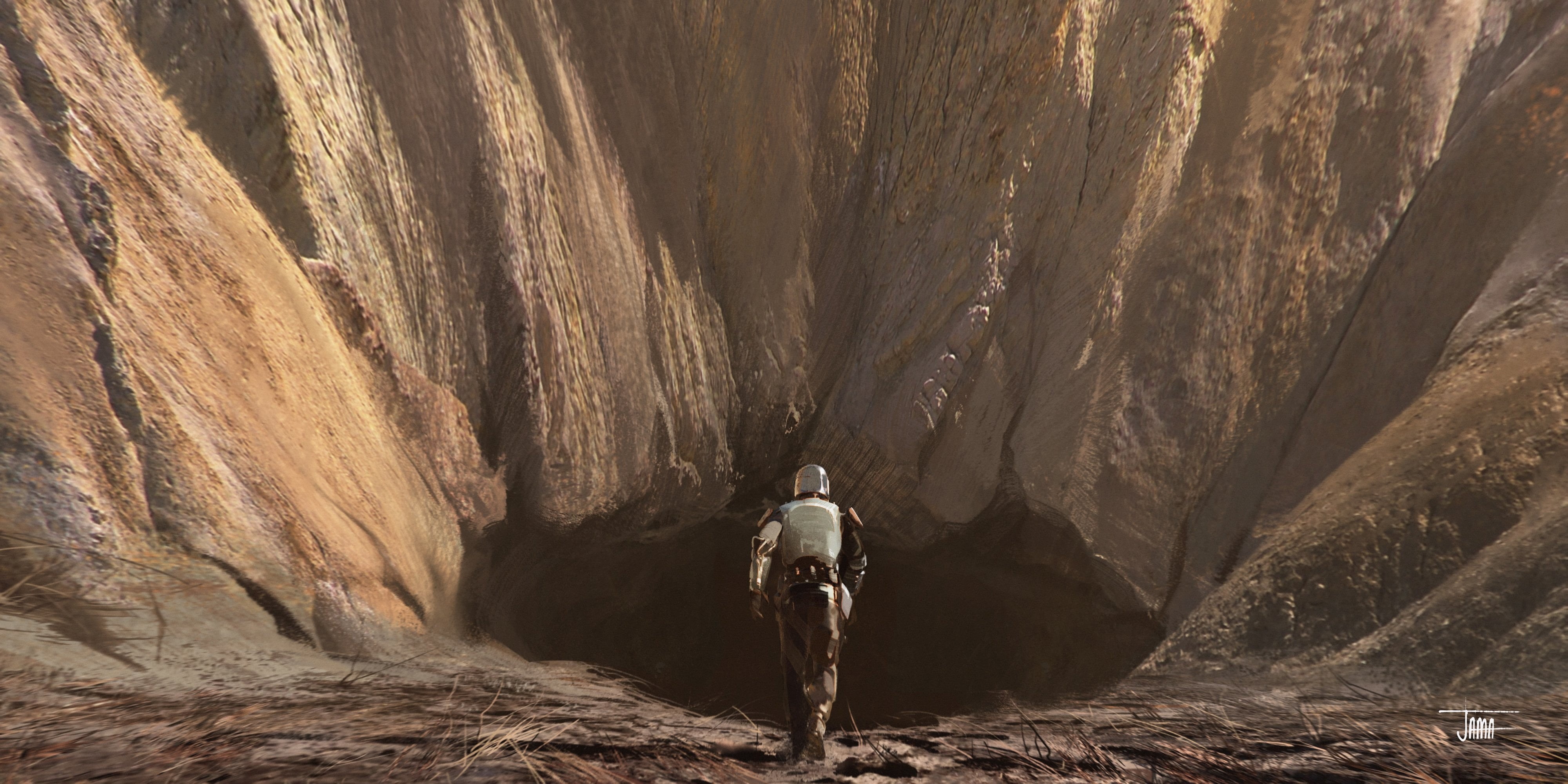 4K, The Mandalorian, tv series, concept art, HD Wallpaper