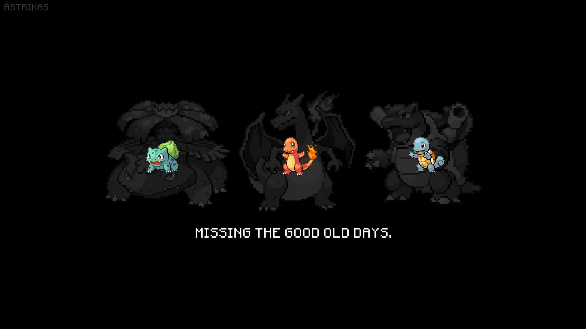 Charizard, nature, Blastoise, 1080P, fan art, digital art, video games, Squirtle, technology, text, Pokémon, communication, Bulbasaur, creativity, pokemon third generation, HD Wallpaper