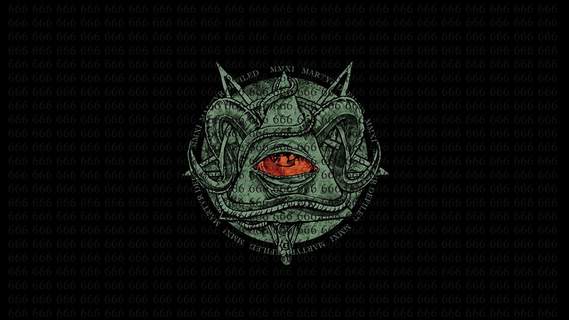numbers, single object, 1080P, shape, textured, animal representation, artwork, art and craft, still life, eye, no people, Illuminati, design, red eyes, HD Wallpaper