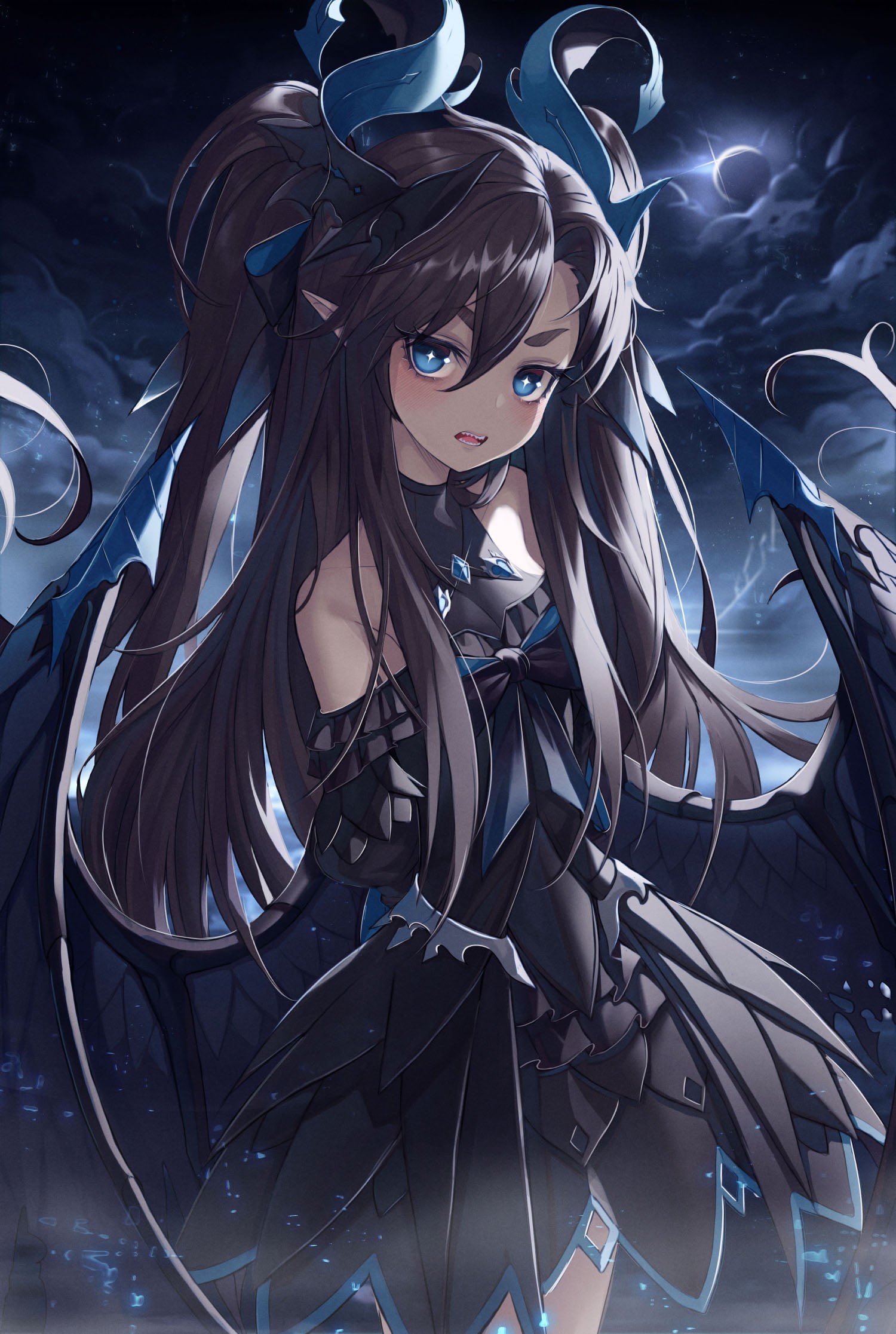 digital art, vertical, anime girls, 1080P, anime, 2D, artwork, portrait display, Phone HD Wallpaper