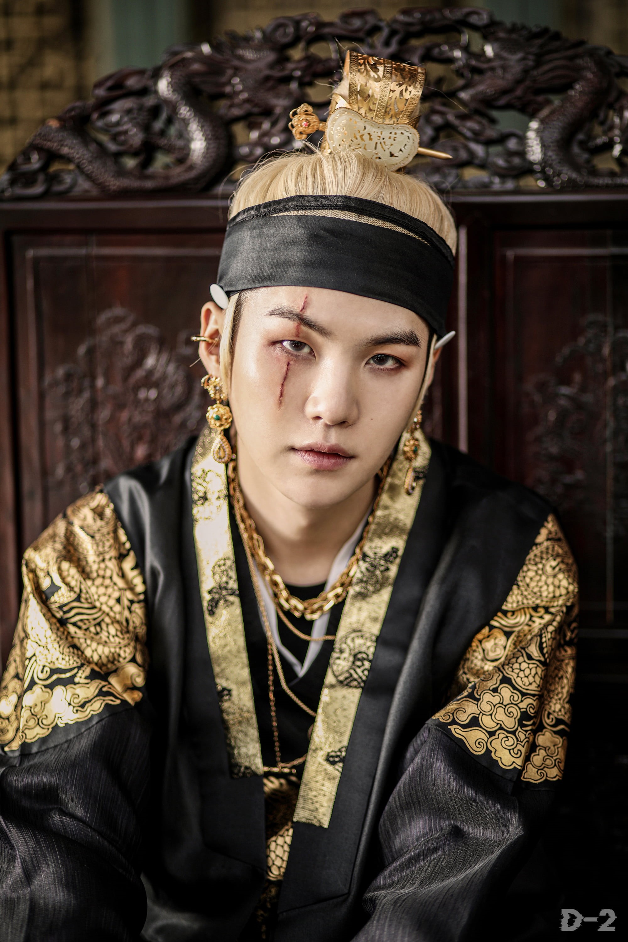 Suga, BTS, Agust D, 2K, Phone HD Wallpaper